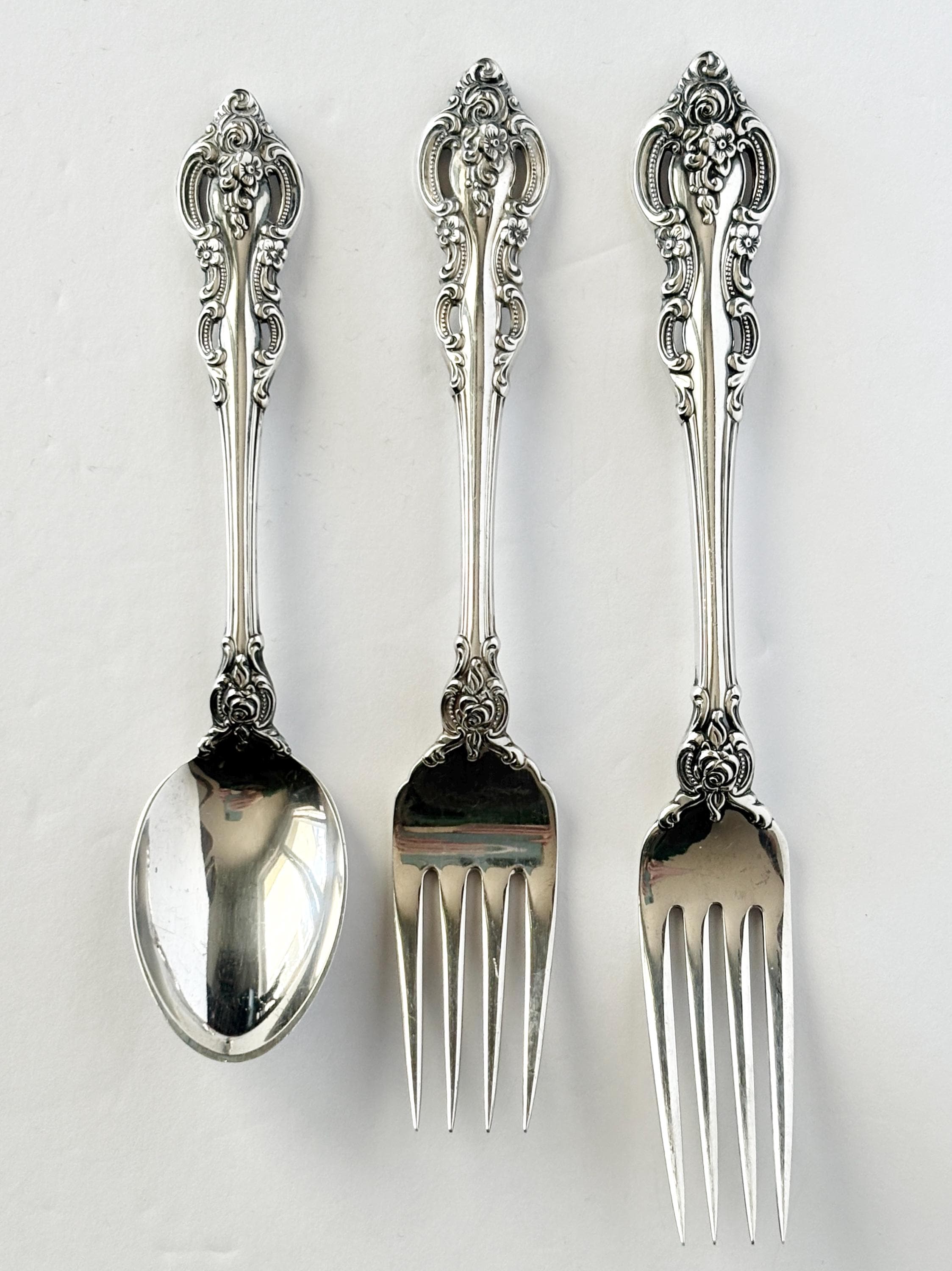 Reed and barton sterling fork - Etsy 日本