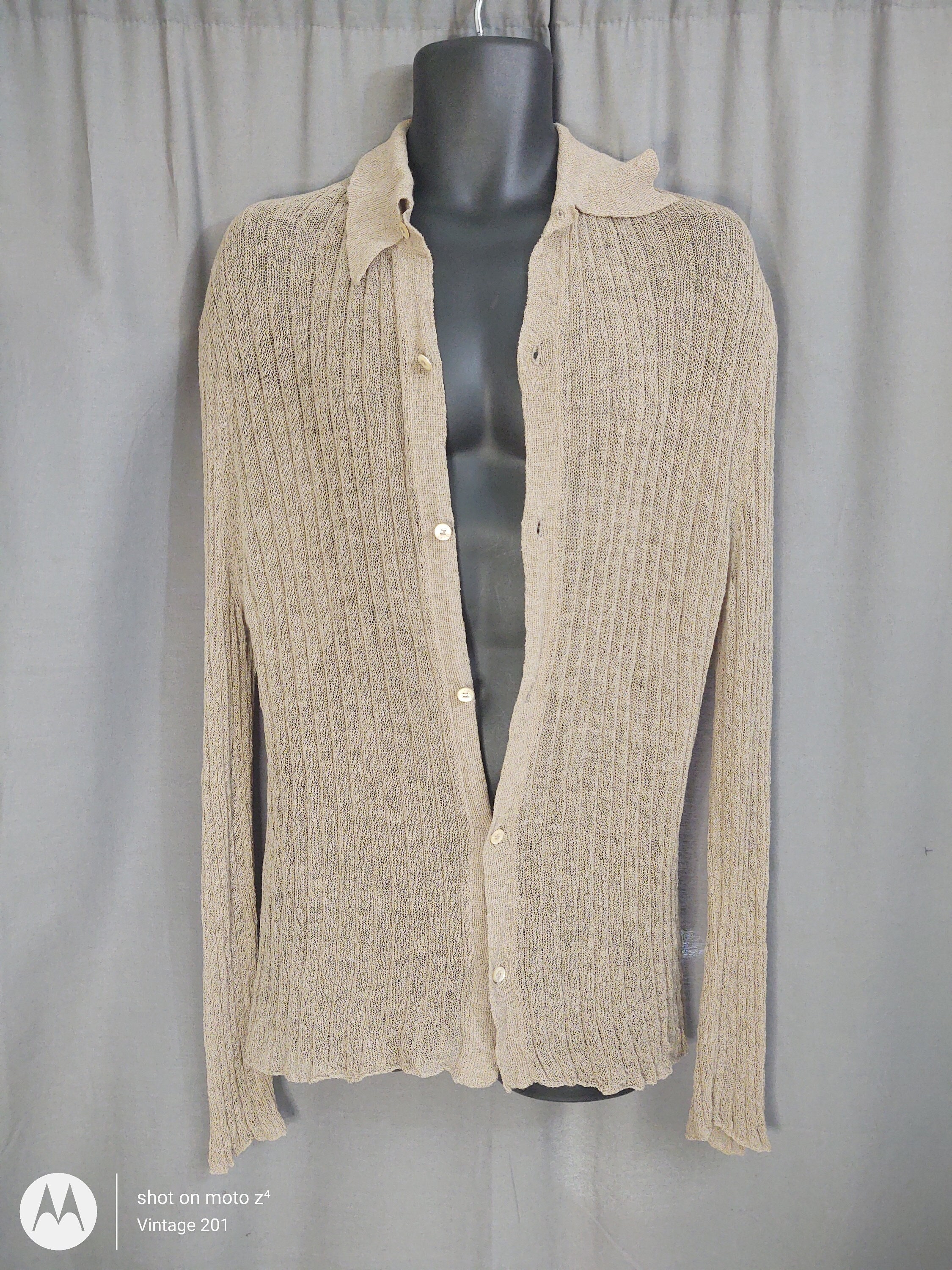 Tom Ford for Gucci 1997 Wool Loose Knit Sweater - Etsy