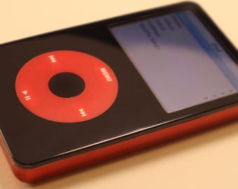 ブルー iPod Classic 第7世代、アップグレードSDXC、カスタムメディア