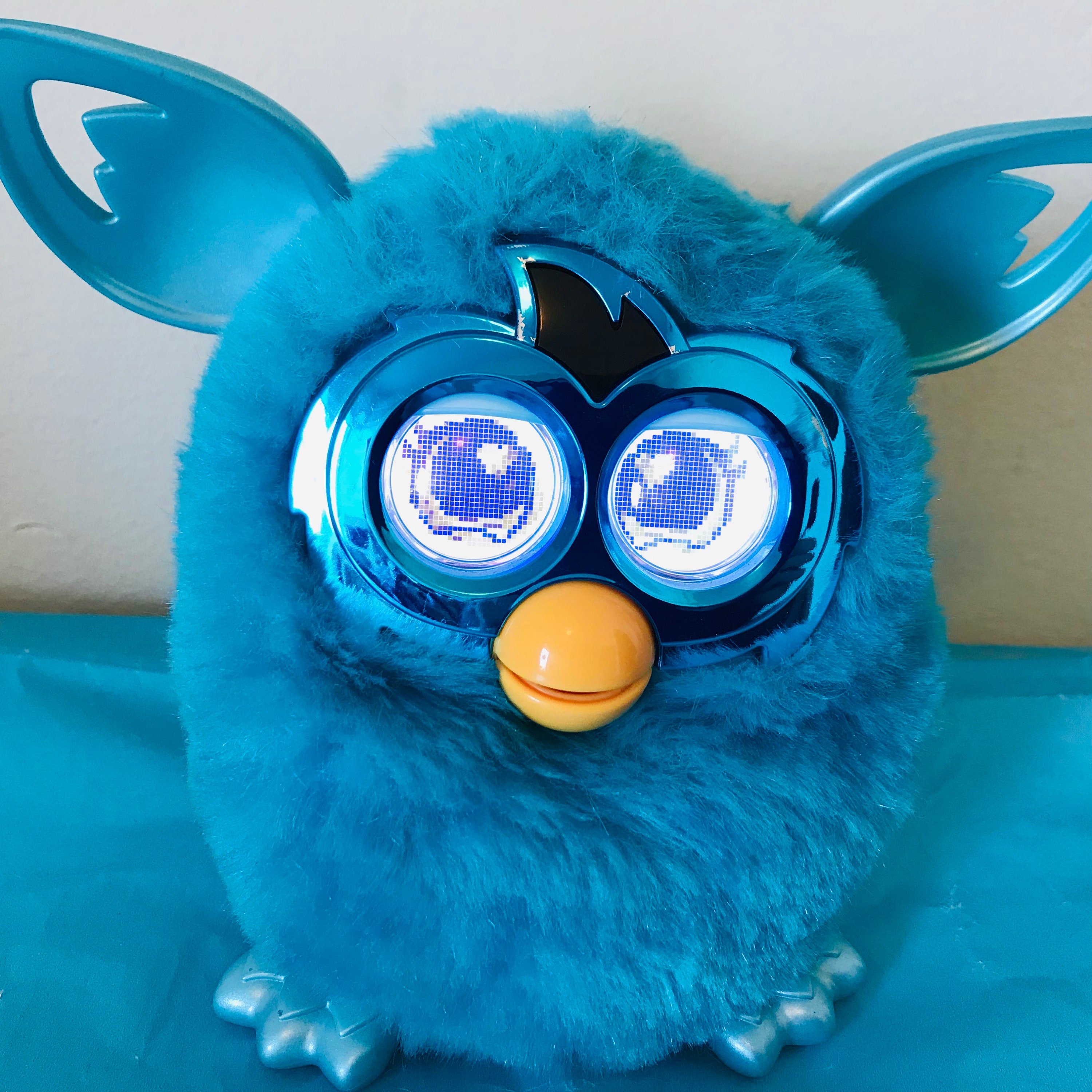 Vintage Blue Furby - Etsy