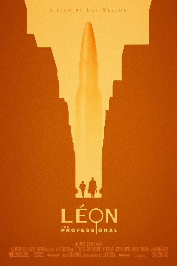 Leon: the Professional 24x36 Movie Poster - Etsy