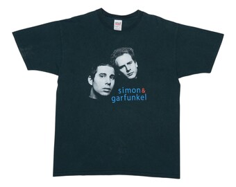 Vtg 1981 Simon and Garfunkel Concert in Central Park T-shirt