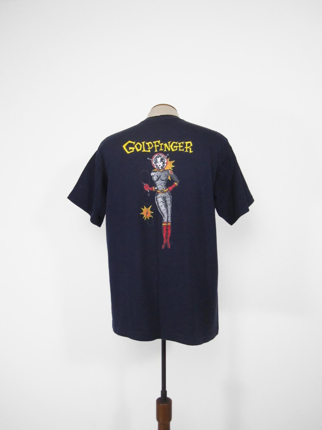 80s 90s ビンテージ GOLD FINGER ロックT バンドT XL il_1080xN