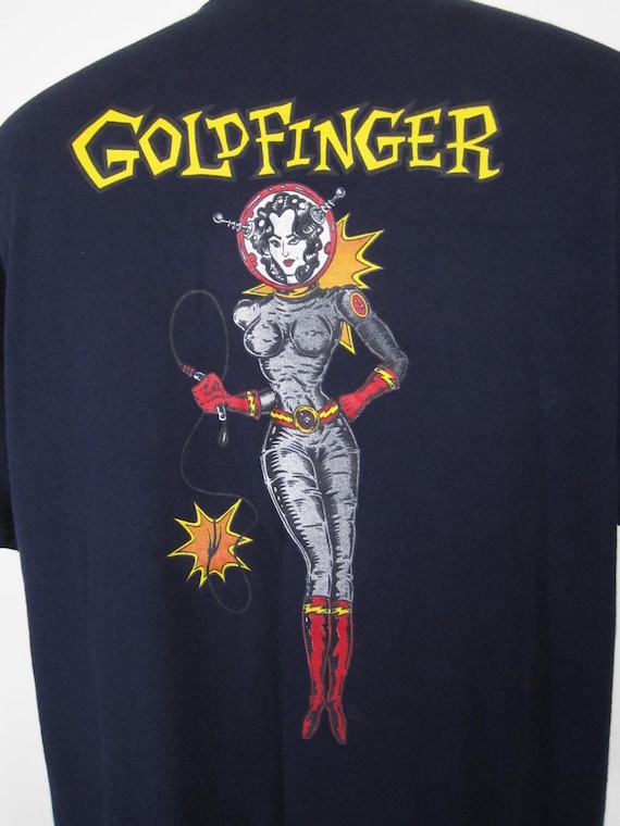 80s 90s ビンテージ GOLD FINGER ロックT バンドT XL il_1080xN