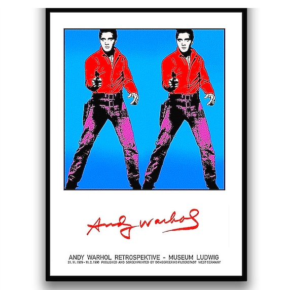 アンディ・ウォーホルの「ダブル・エルヴィス」ルートヴィヒ美術館