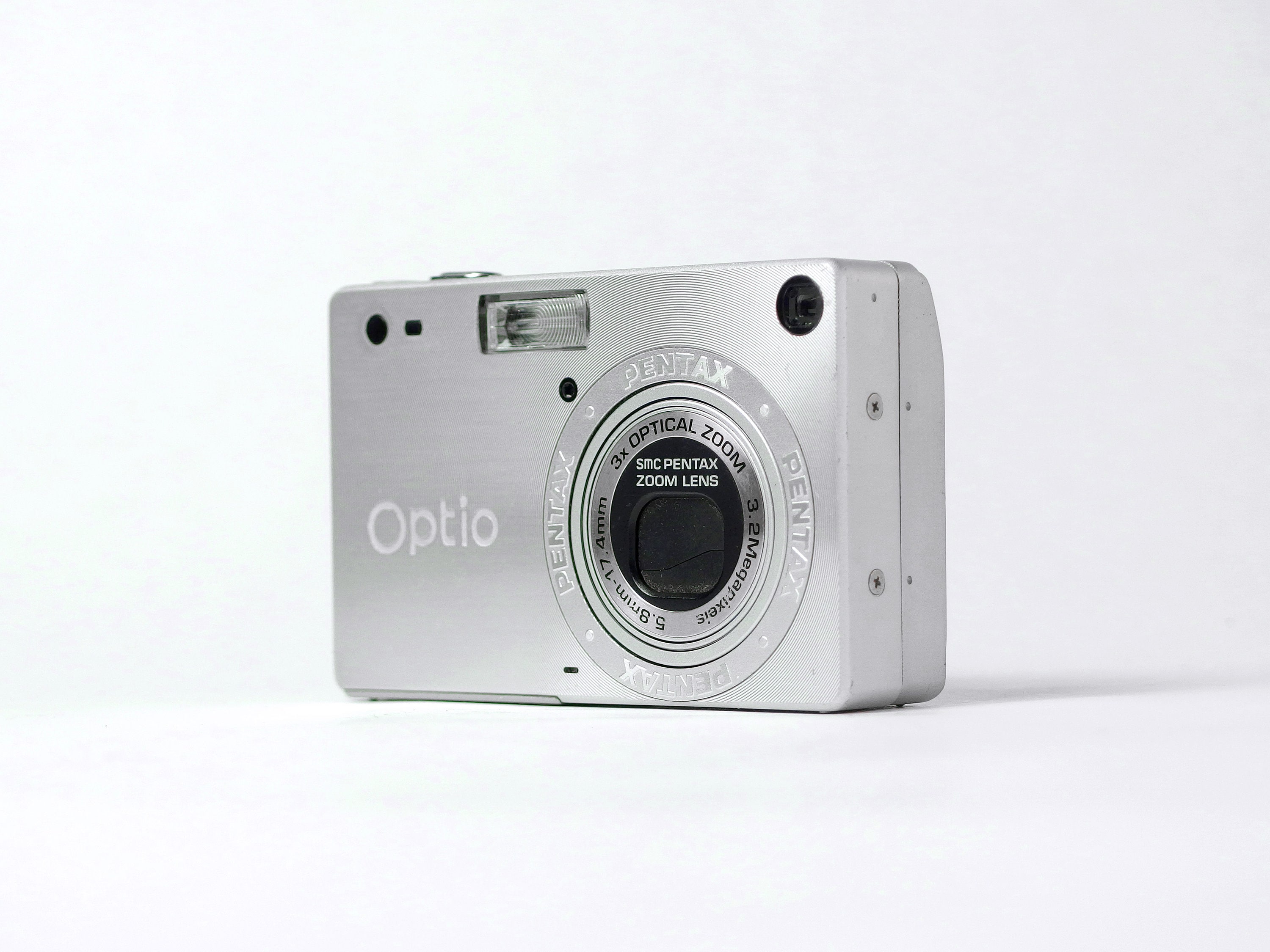 Pentax Optio S Tiny Vintage Digital Camera, Tested & Working With