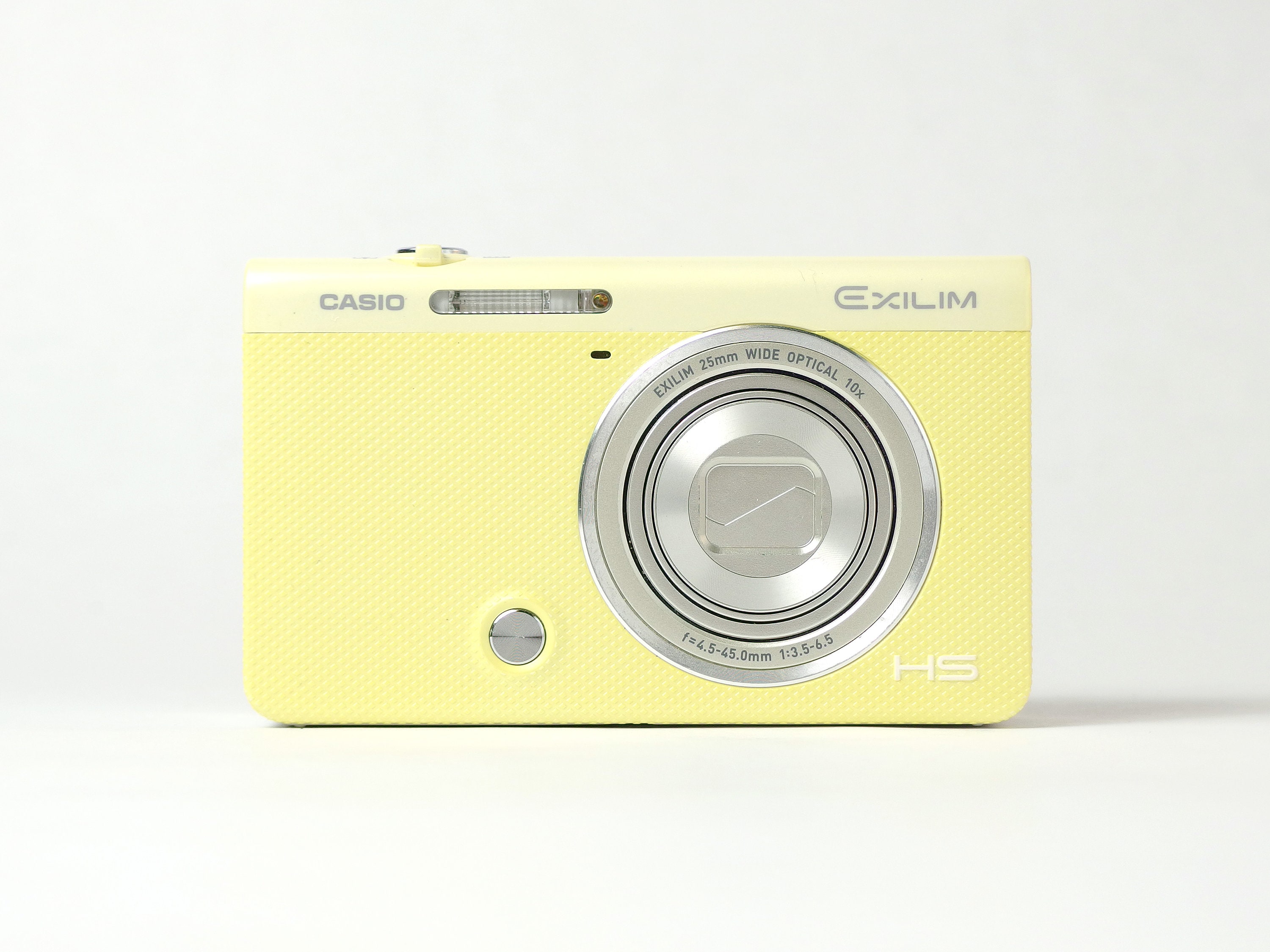Casio Exilim ZR70 HS Rare Yellow Flip-screen Digital Camera, Near