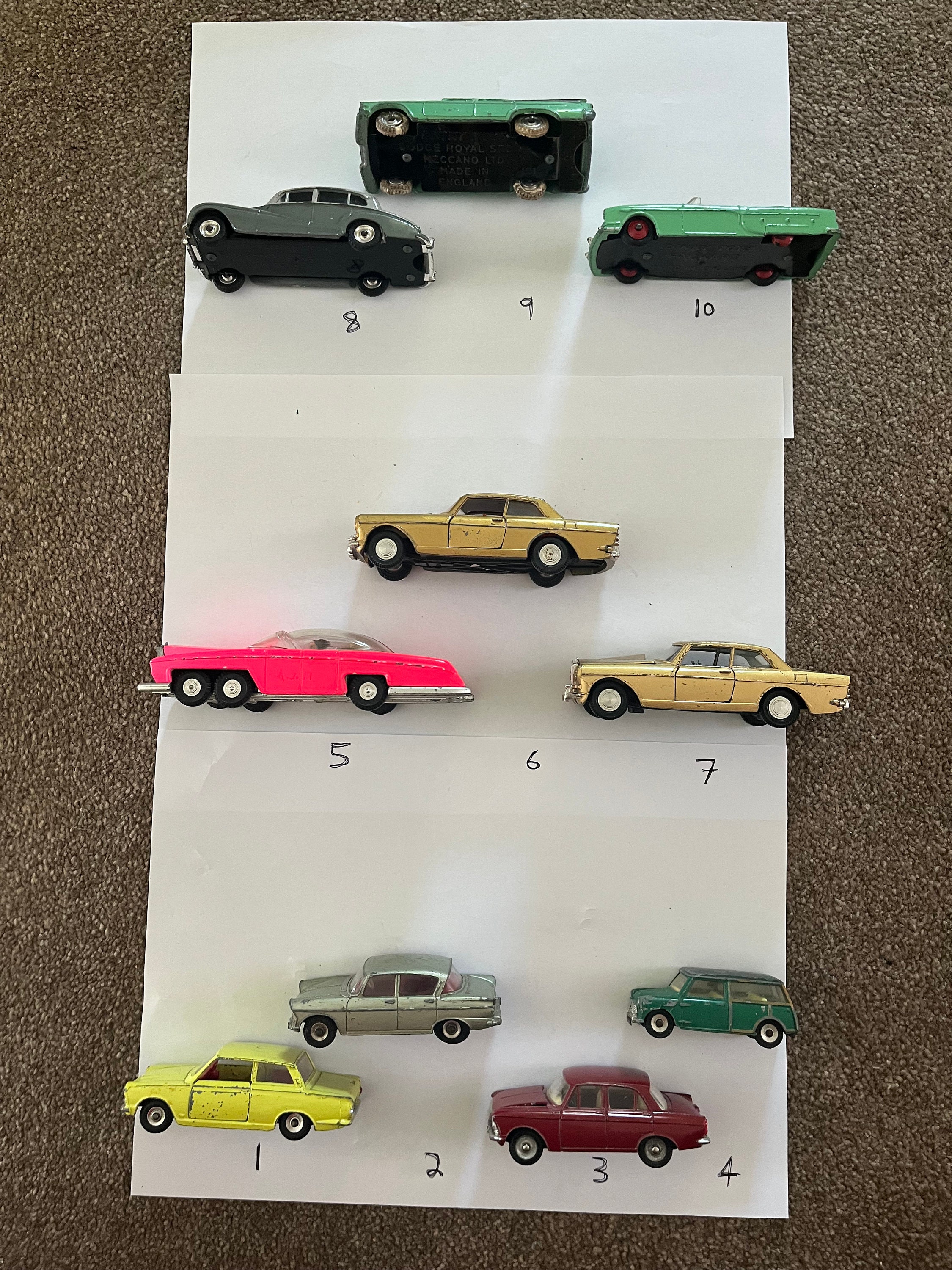 Dinky Toys Vintage Cars - Please Choose From Drop Down List - Etsy