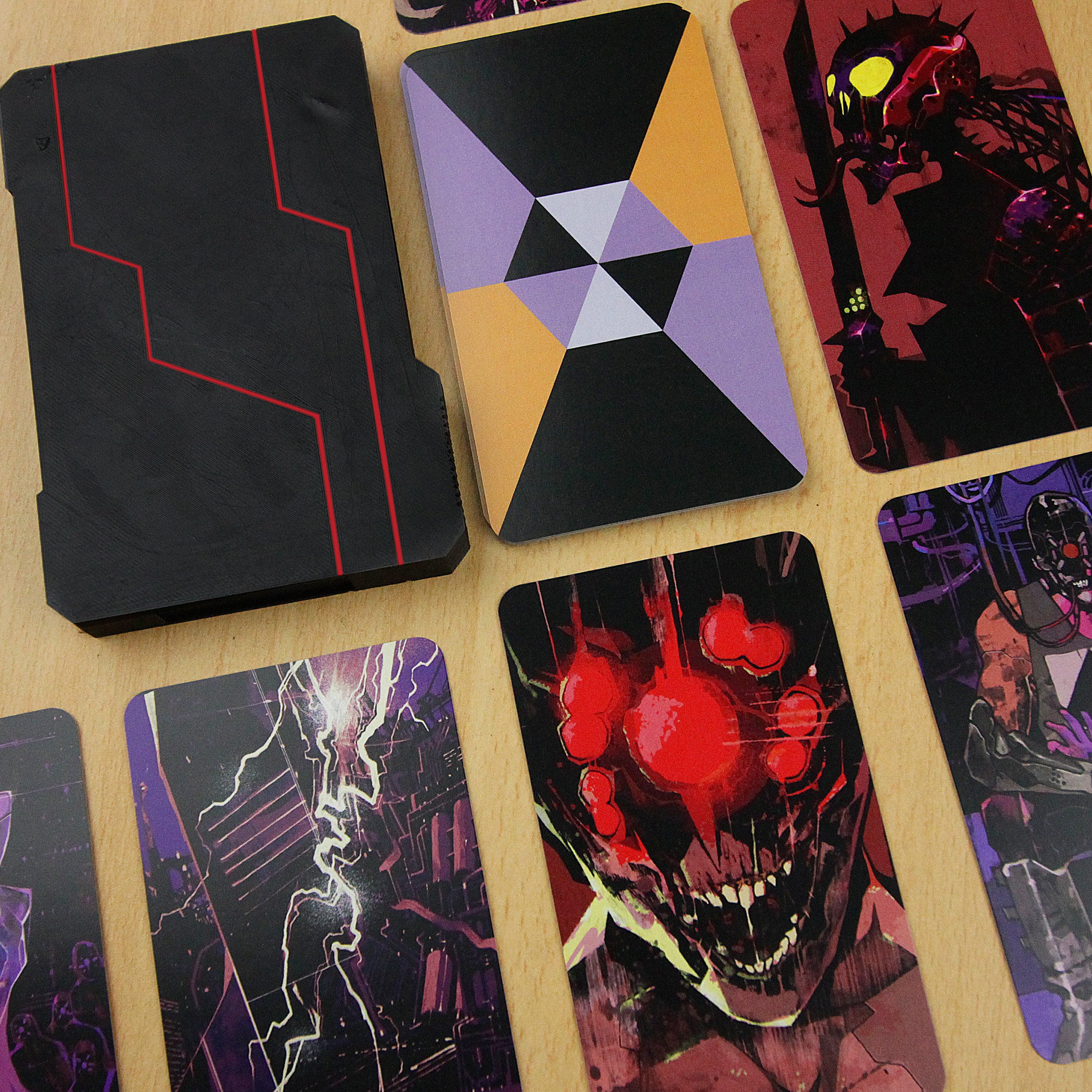 Cyberpunk - Tarot Deck 26 Cards - PHANTOM LIBERTY - Etsy