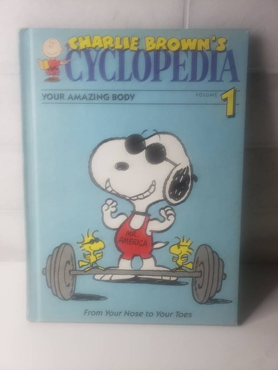 Charlie Brown's Cyclopedia Volume 1 Your Amazing Body Vintage 1990