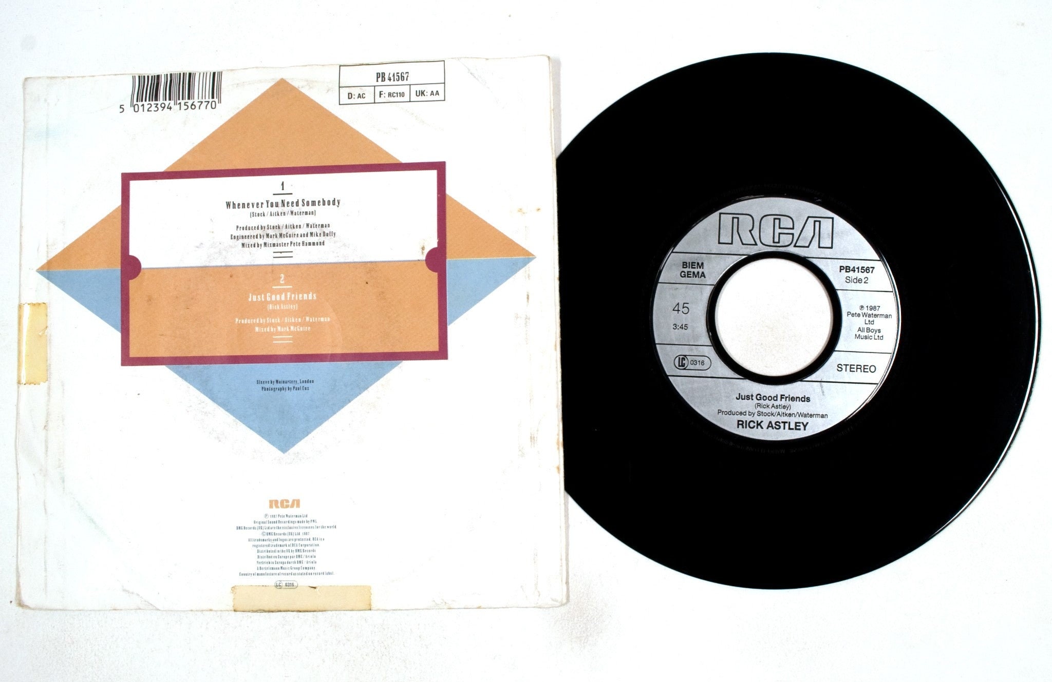 Rick Astley – Whenever You Need Somebody 7