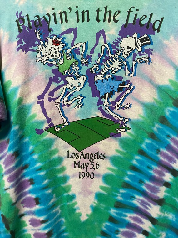 Vintage 1990 Grateful Dead Olympic Velodrome T-shirt Full Print