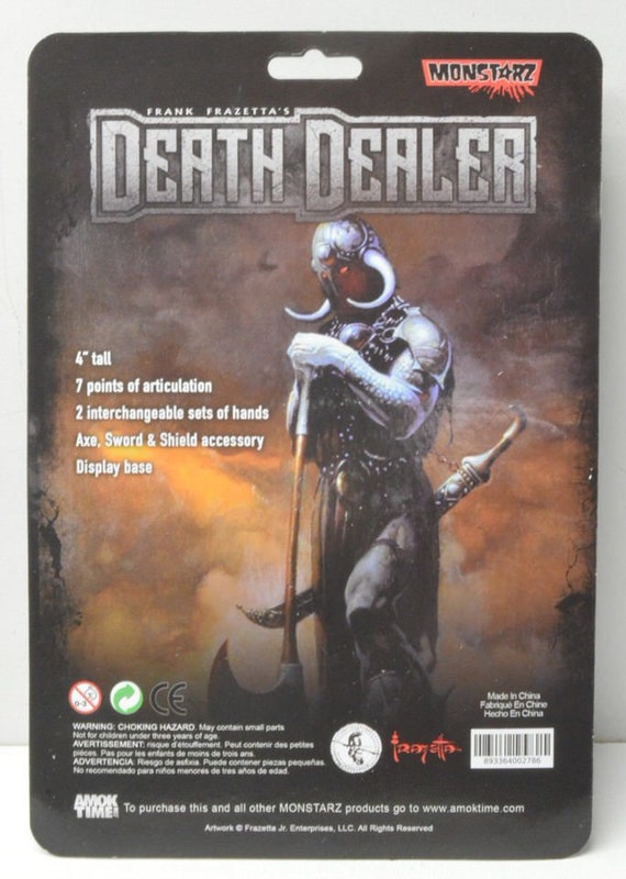 Monstarz Frank Frazetta's Death Dealer Light Armor Deluxe 3.75