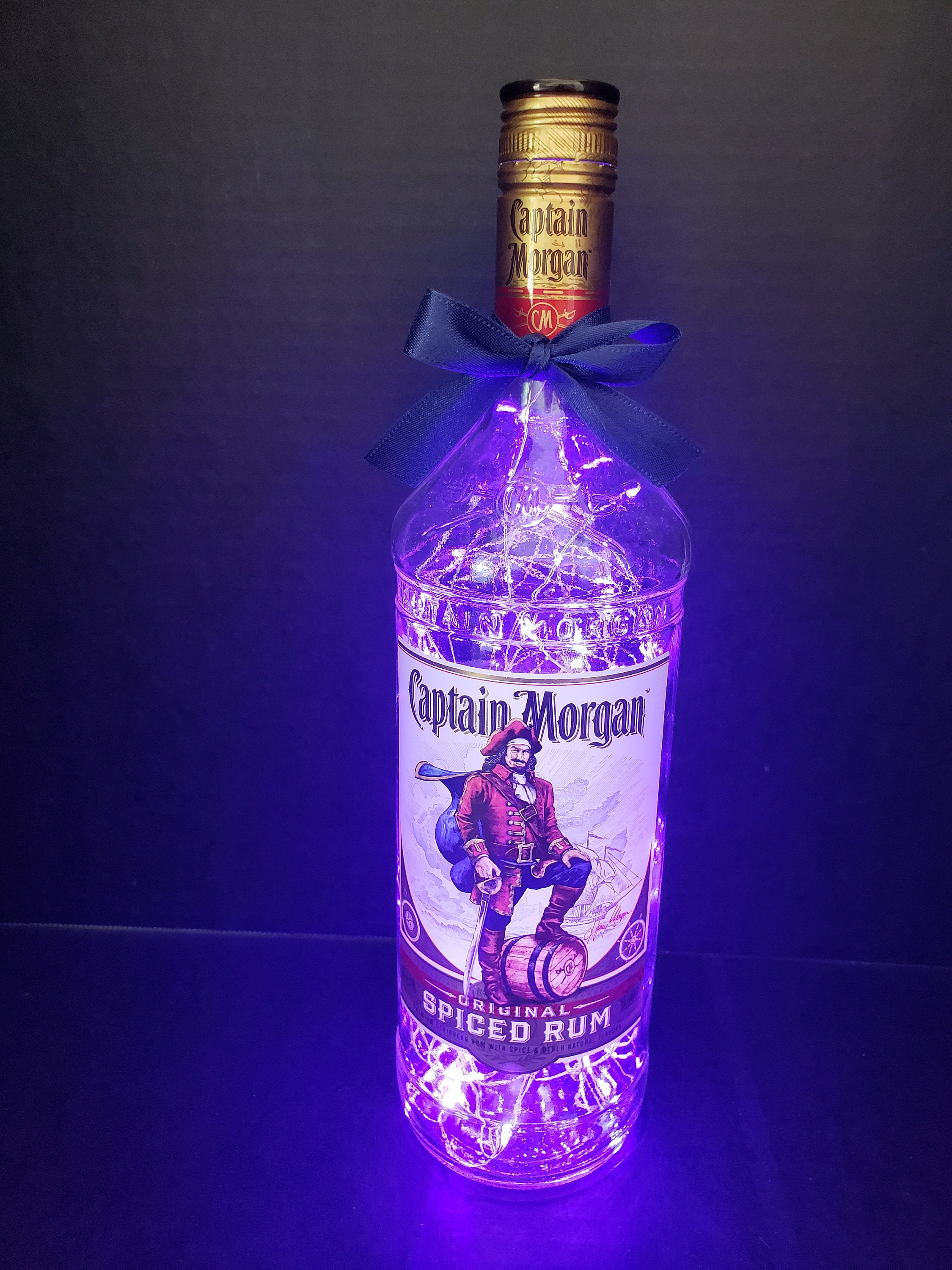 Captain Morgan Illuminated Liquor Bottle. LED Battery Operated