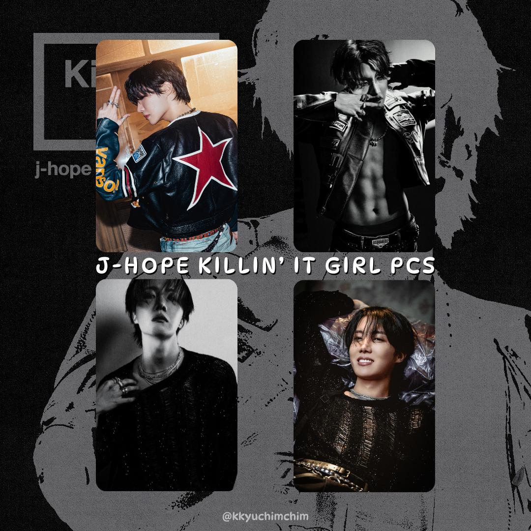 J-hope Killin' It Girl Photocards | KIG BTS Jung Hoseok Jhope Hobi