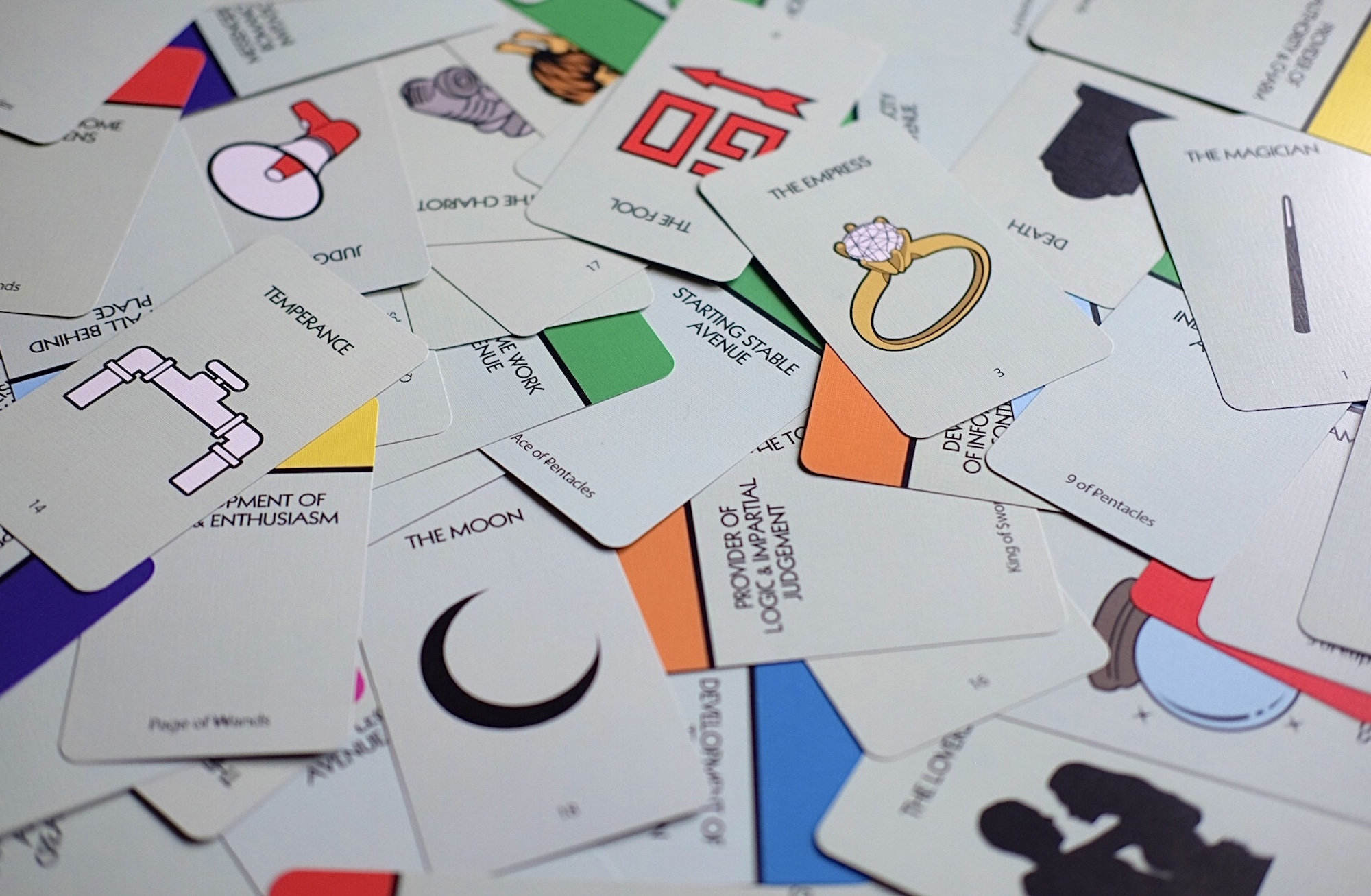 Life is Like A Board Game Tarot - Tarot Deck, Contemporary Tarot