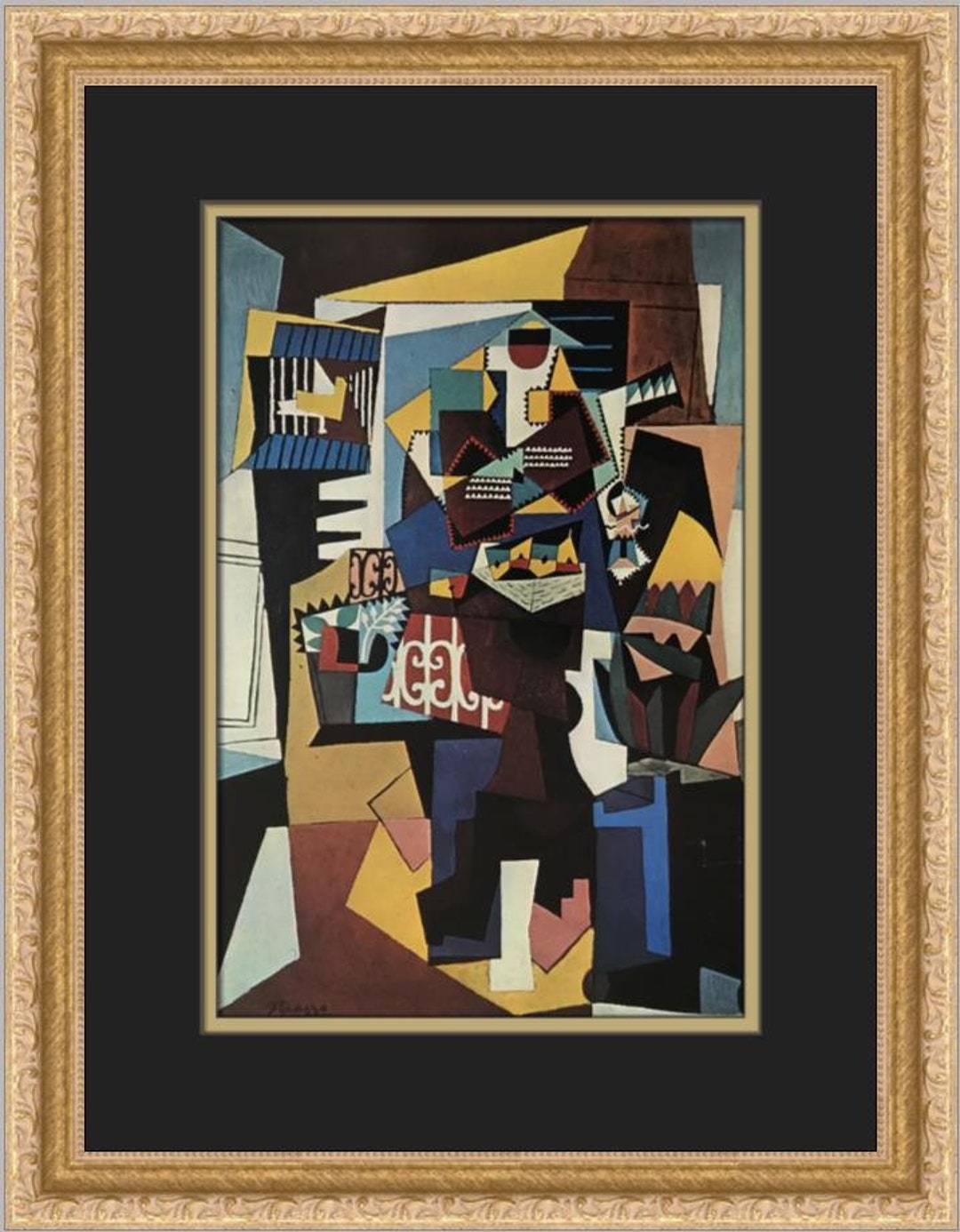 パブロ・ピカソ 鳥かご カスタムフレームプリント - Etsy 日本
