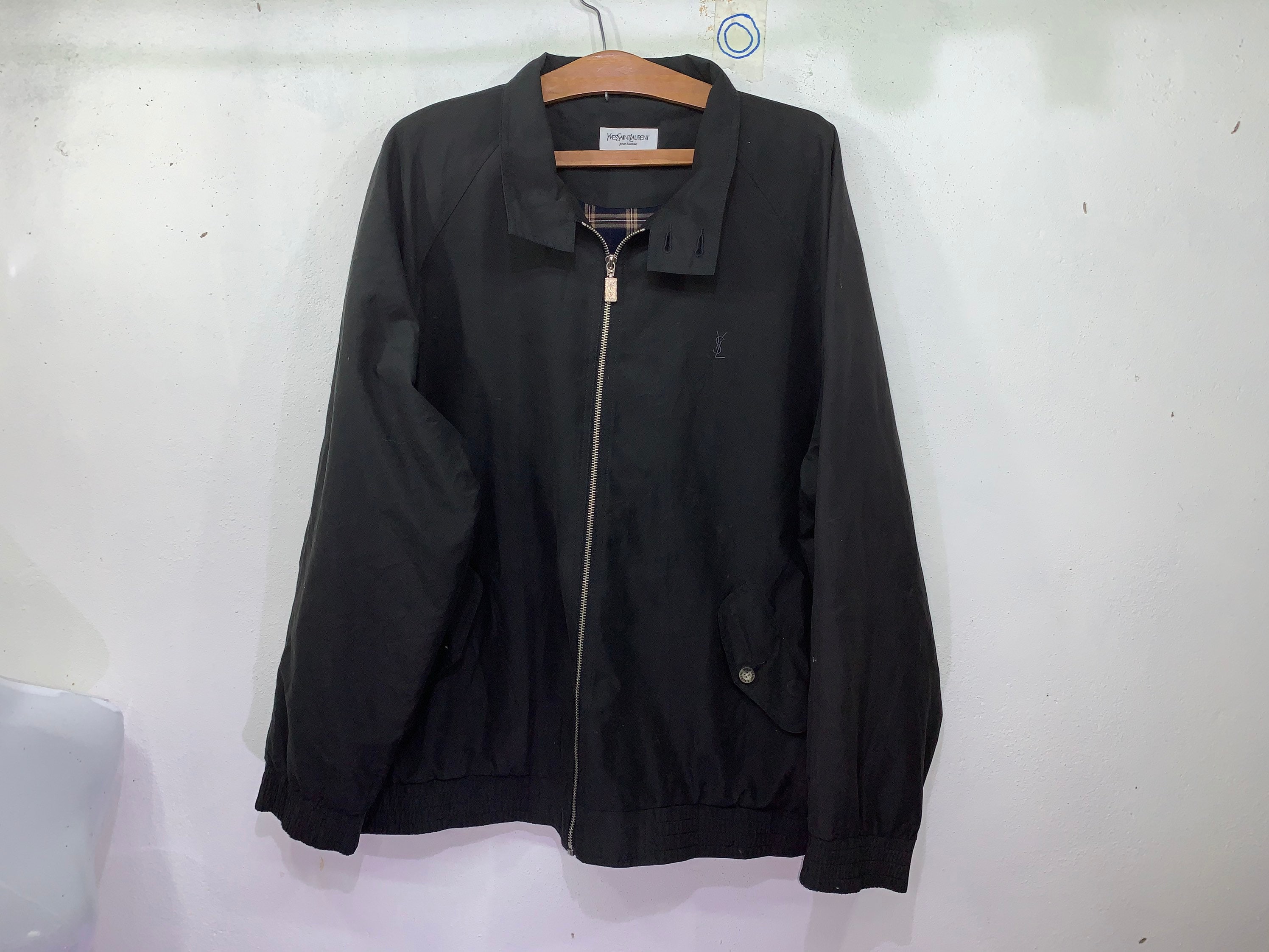 Yves Saint Laurent Pour Homme Spellout Big Logo Embroidery