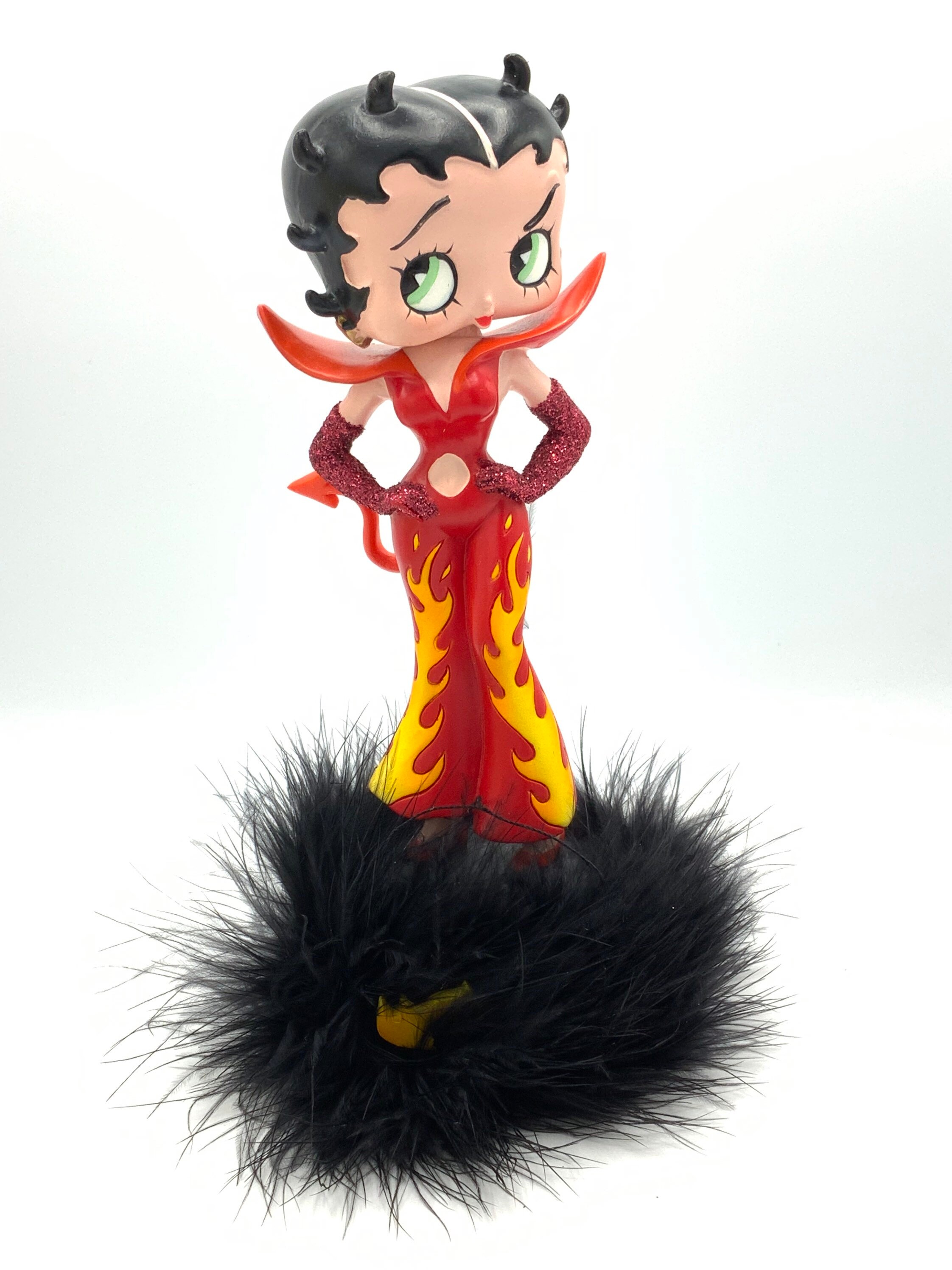 Gorgeous Collectible and Vintage Betty Boop Devil Bobber Figurine