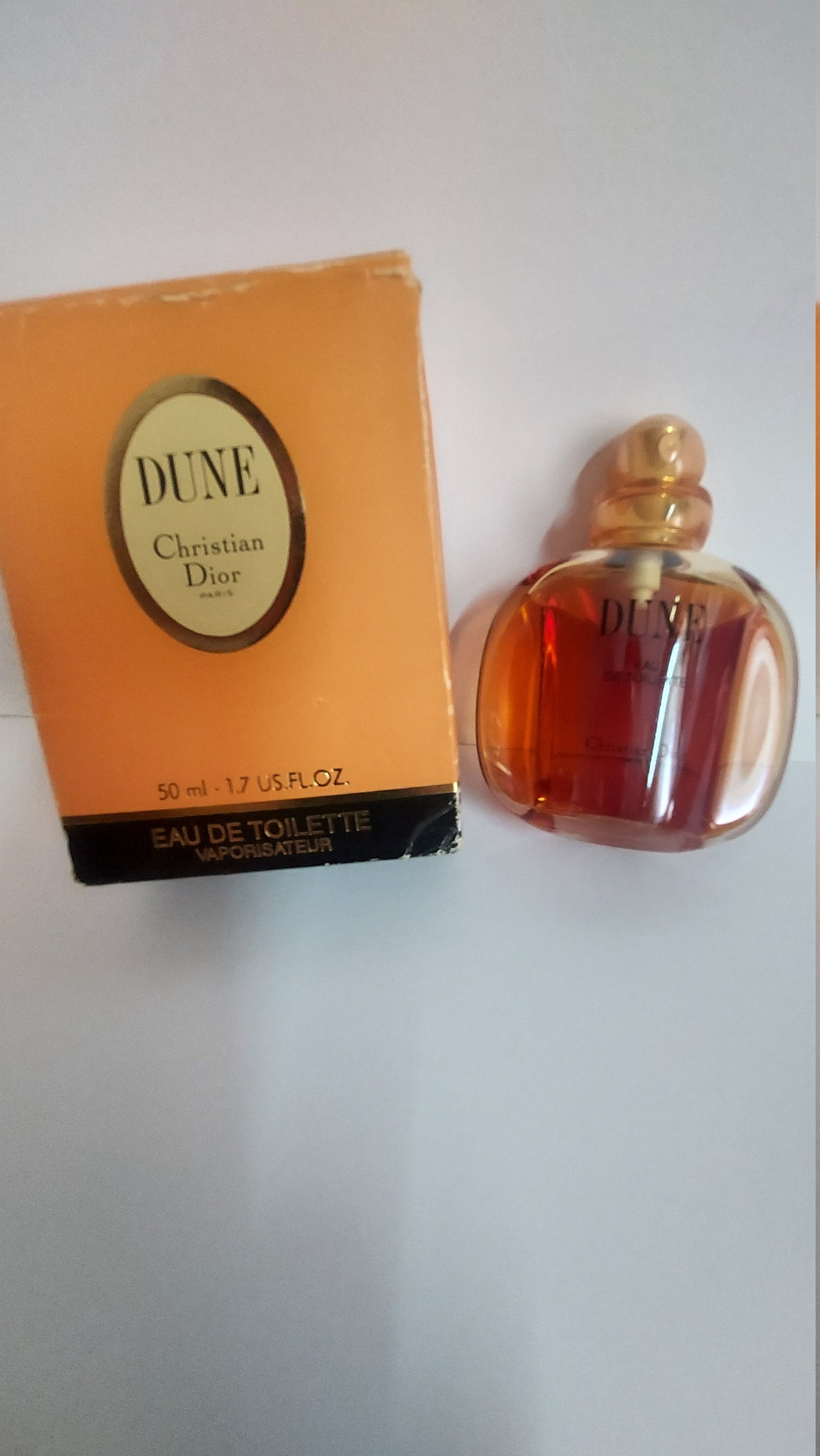Dune by Christian Dior Eau De Toilette 50ml . Rare Discontinued