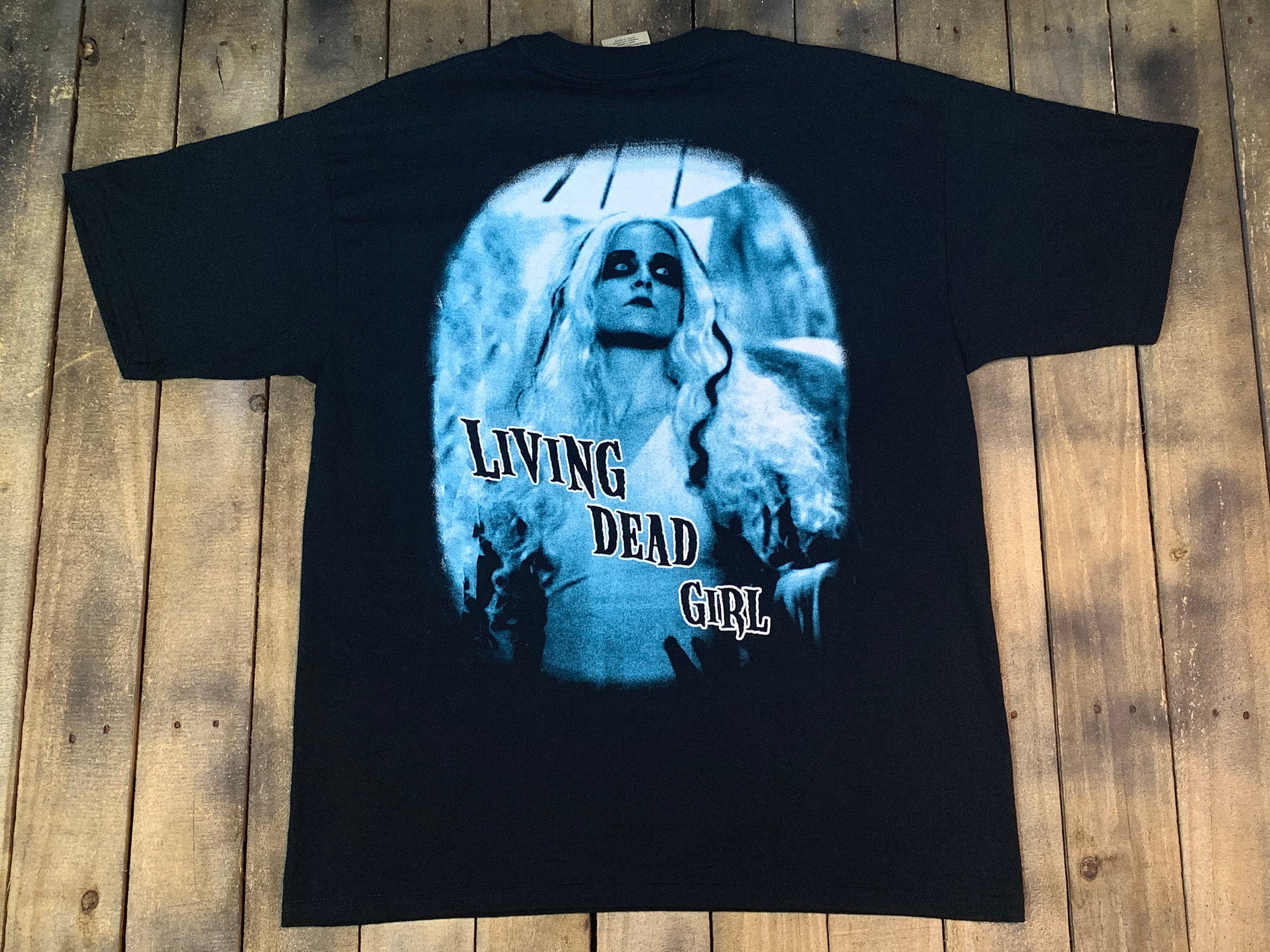 XL * vtg 90s 1998 Rob Zombie living dead girl t shirt * 52.179