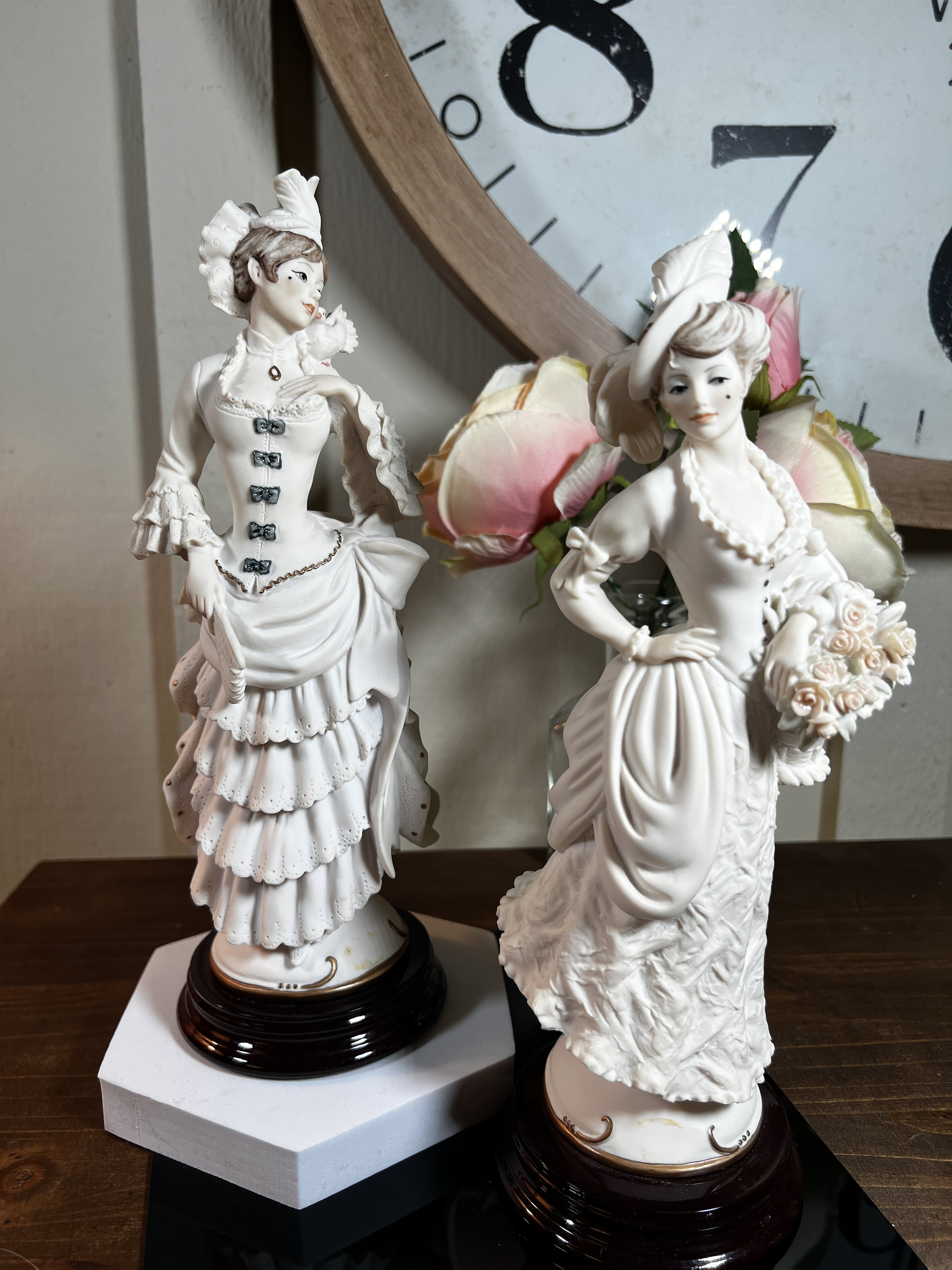 Giuseppe Armani Figures, Capodimonte Porcelain, Florence Little