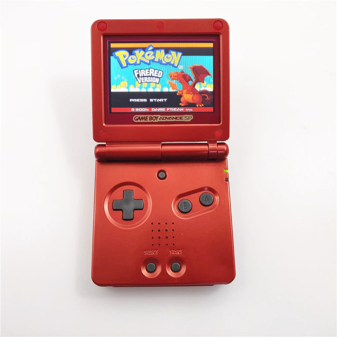 Nintendo Game Boy Advance GBA SP Red Famicom System AGS 101