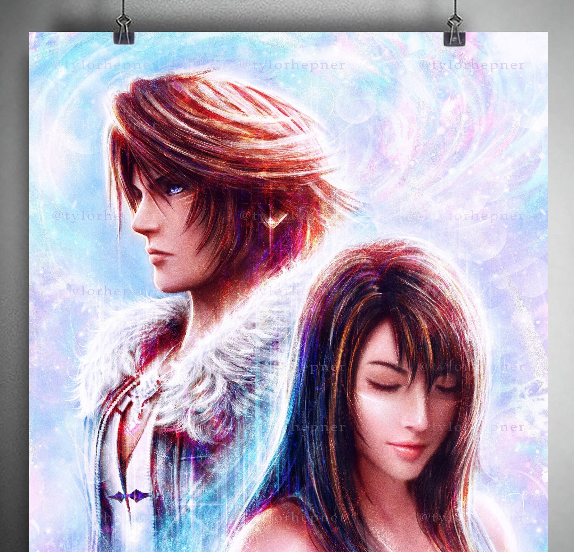 スコール＆リノア ファイナルファンタジーVIII - 限定版ファインアート