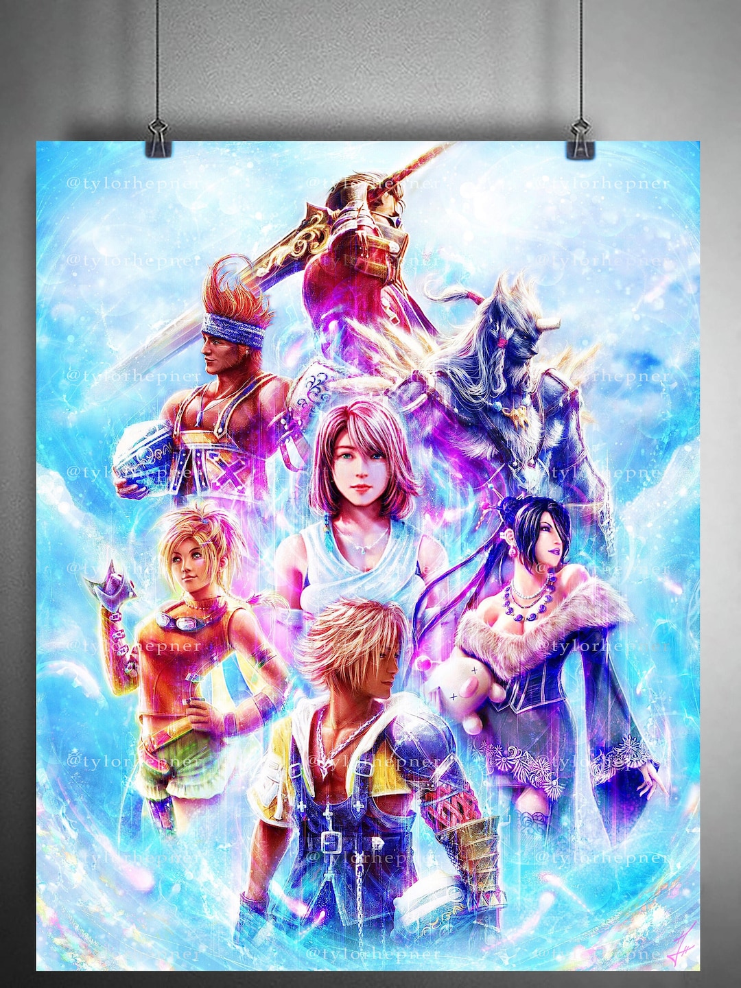 Final Fantasy X - Limited Edition Fine Art Print - FFX Poster - Etsy