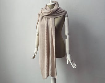 ヴィンテージ LES COPAINS - 100%ピュアカシミヤ クルーネック ルーズ