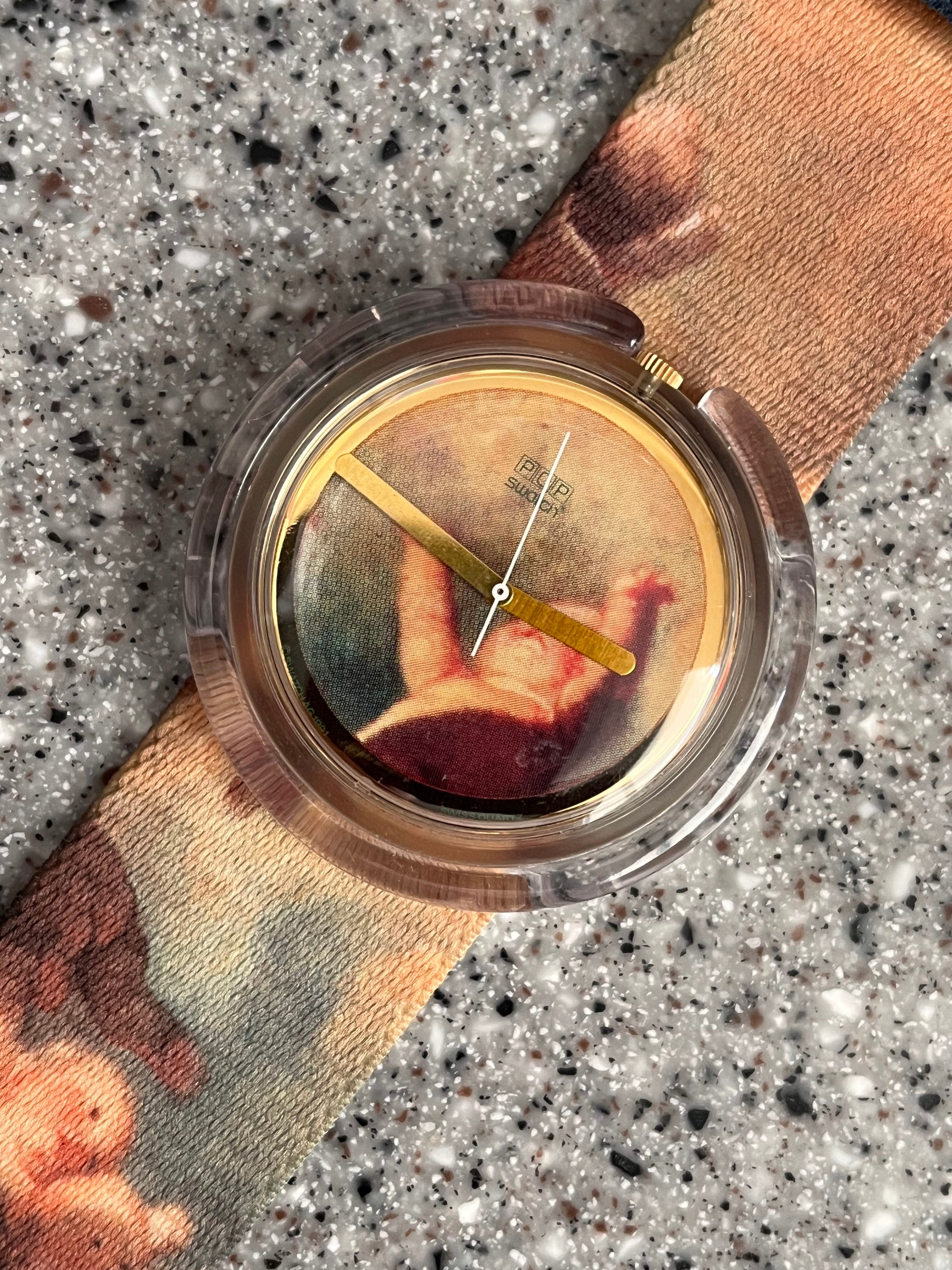 Swatch Watch Vintage POP Putti Vivienne Westwood PWK168 Pre-owned