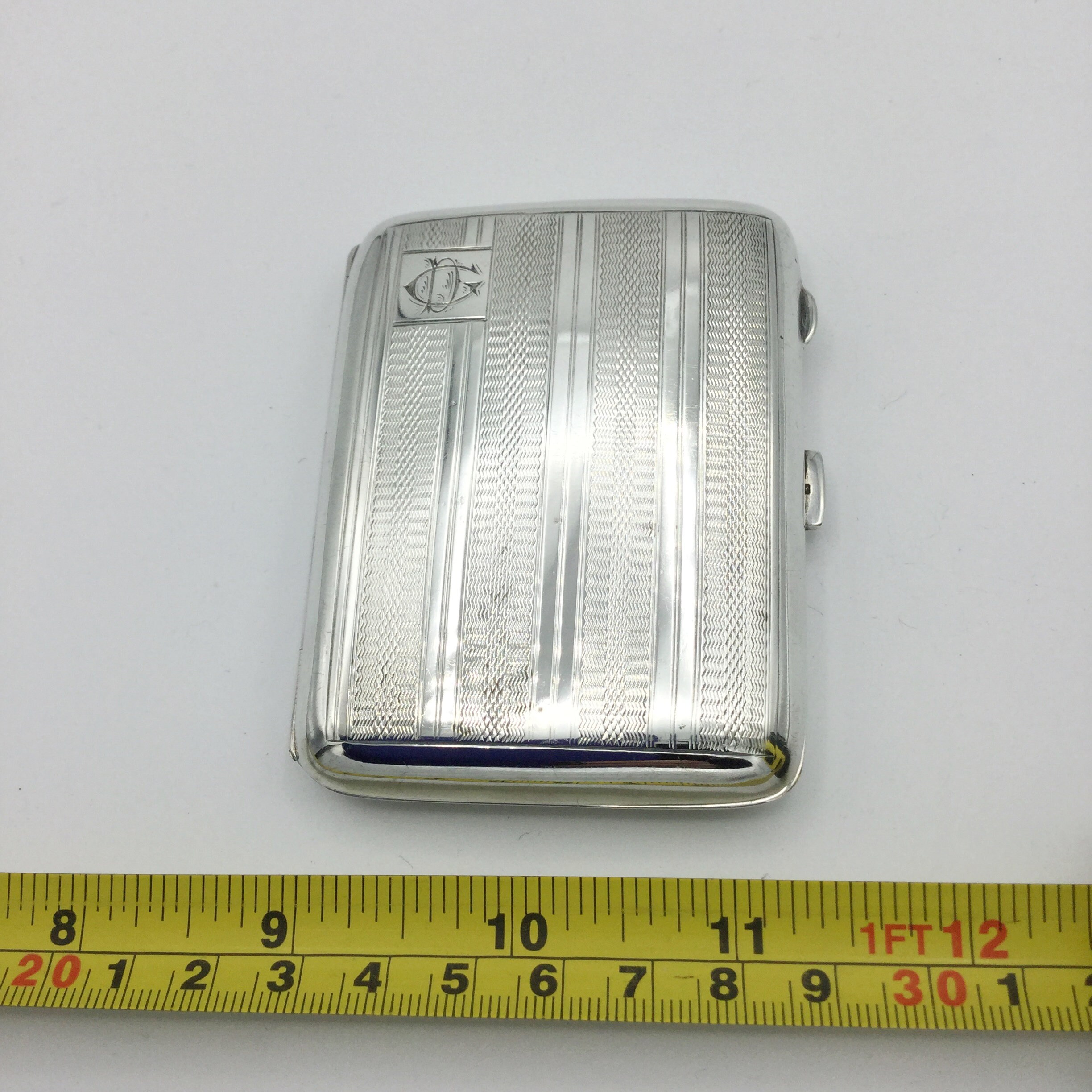 英国マッピンウェブ純銀スターリングシルバーシガレットケースタバコ