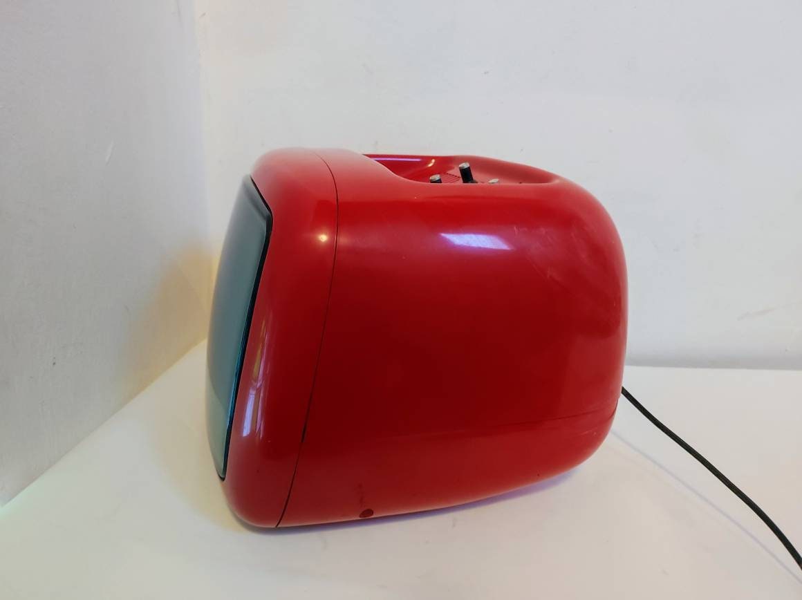 Vintage Portable TV Set From Yugoslavia/ Iskra Minirama/ 70's