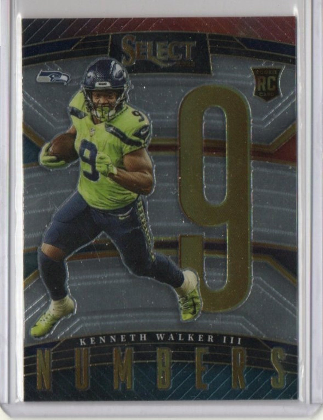 KENNETH WALKER III 2022 Panini Select Numbers #23 Football Card