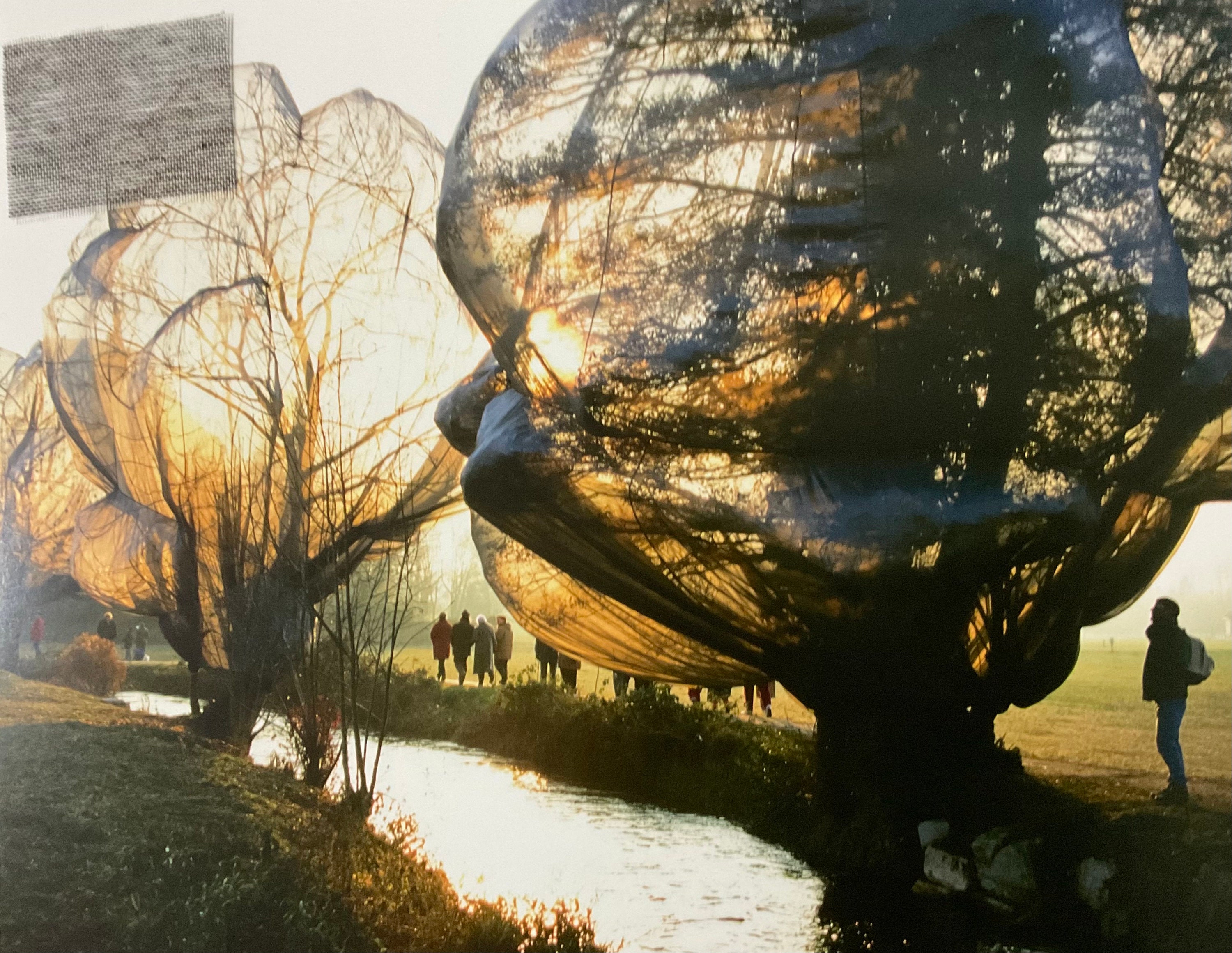 Christo and Jeanne Claude - Wrapped Trees, Switzerland 1997-98