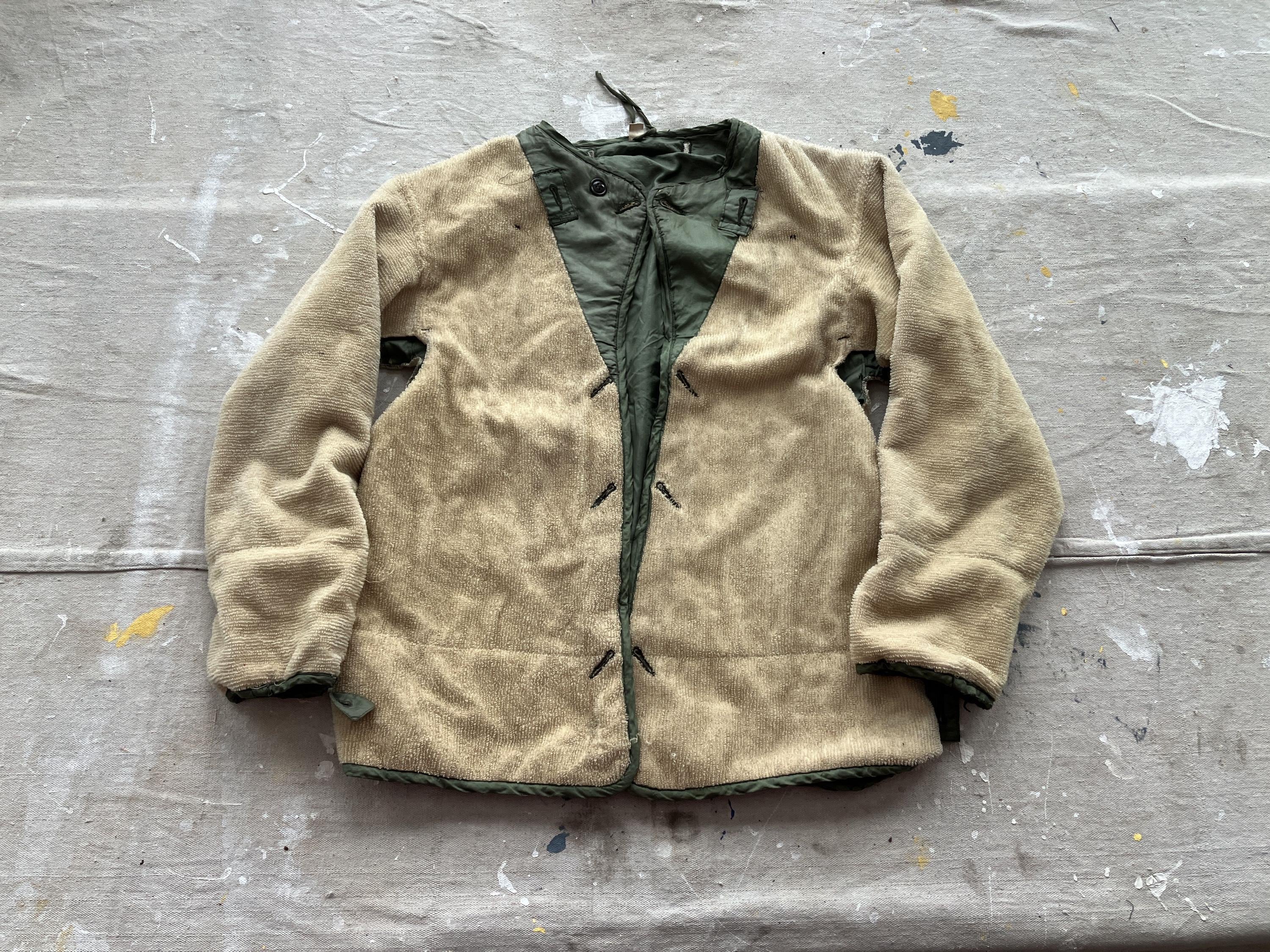 Small 50s US Army Liner Jacket / M-1951 M-51 Field Jacket Liner