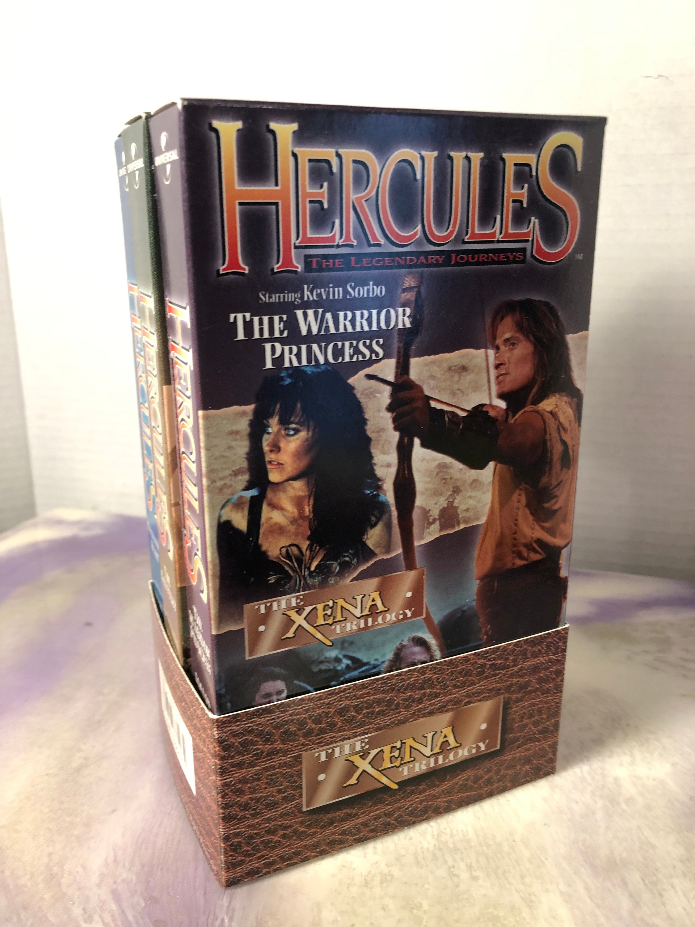 Vintage Hercules the Legendary Journeys - the Xena Trilogy VHS Box