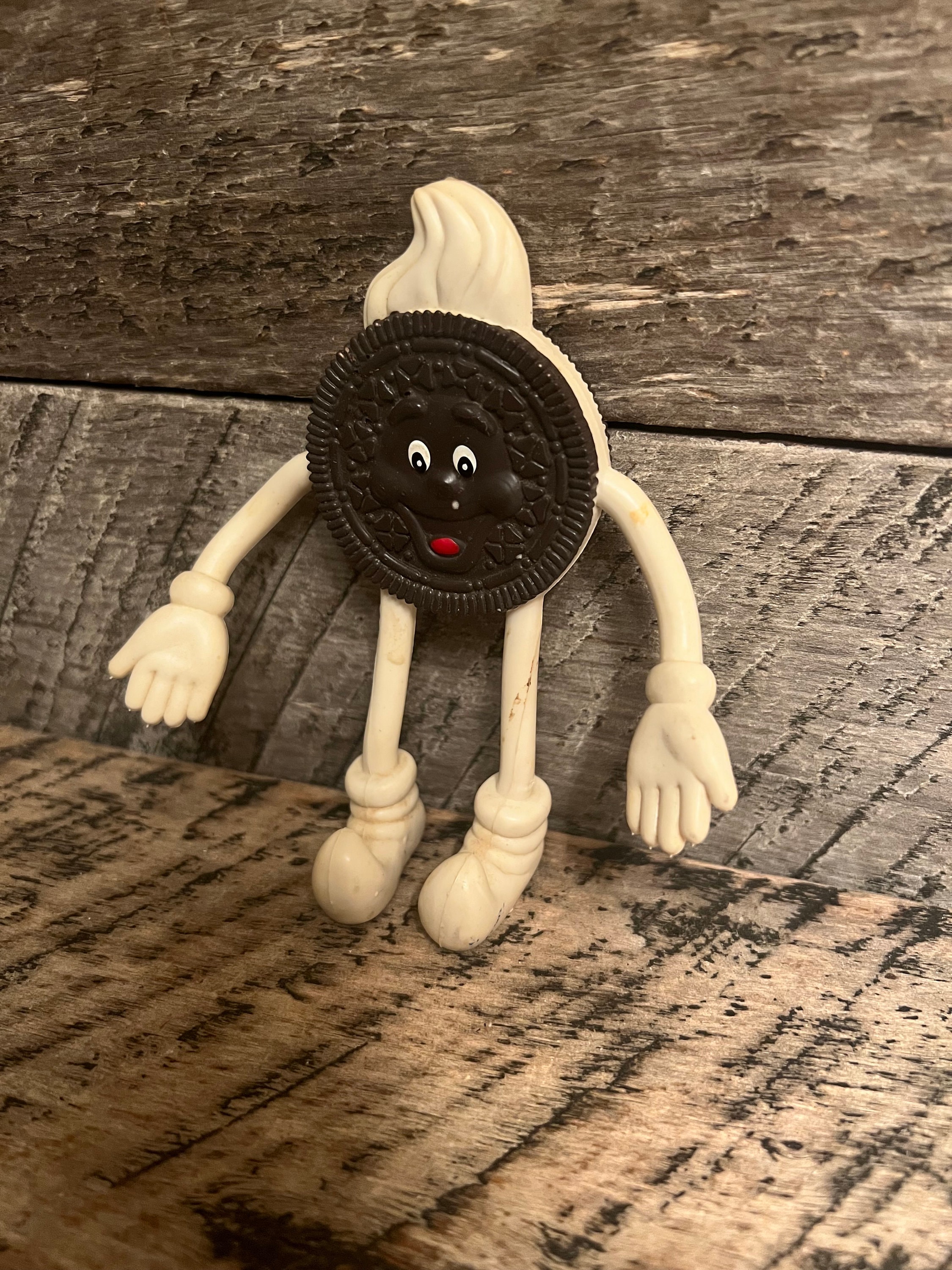 Nabisco Oreo Cookie Mascot Bendy Toy Bendable 4.25