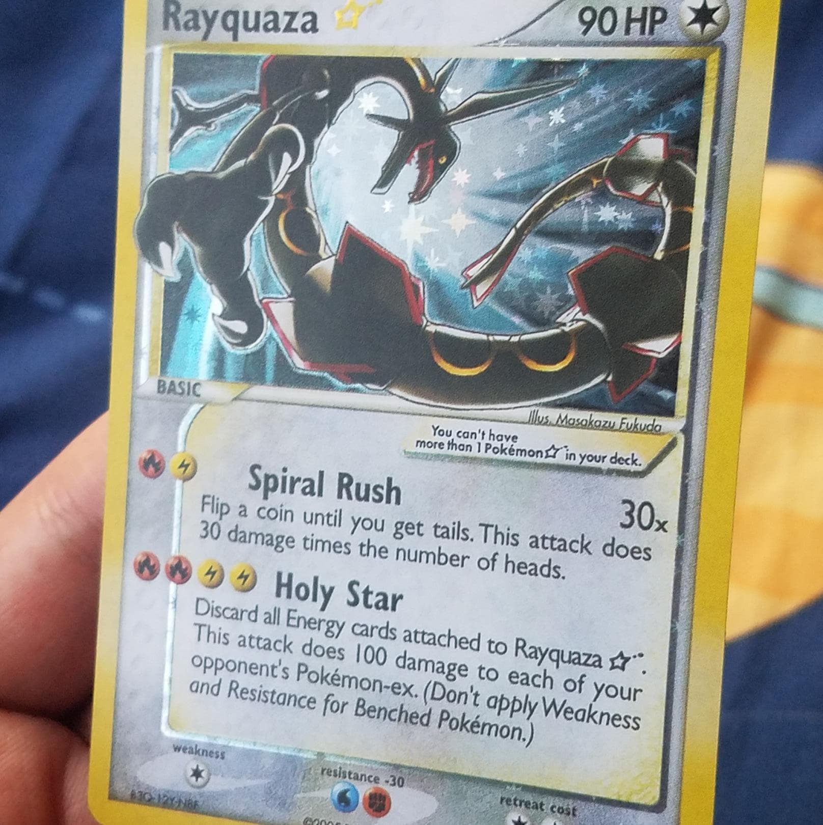 ポケモンカード レックウザ ゴールドスター デオキシス 107/107 - Etsy