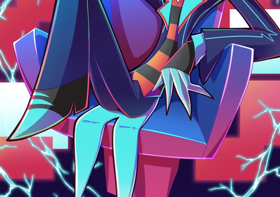 Hazbin Hotel Vox プリント: Vees 漫画ポスター (11x17 インチ) - Etsy