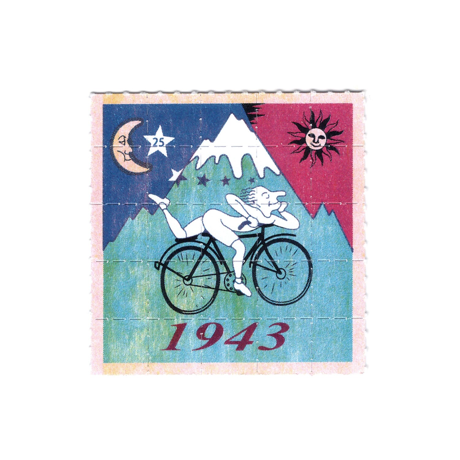 ユニークな自転車の日 1943 アルバート ホフマン LSD ヴィンテージ
