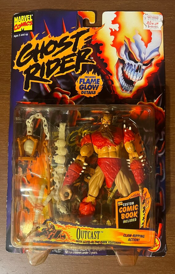 Toybiz: Ghost Rider Outcast Action Figure (1996) - Etsy