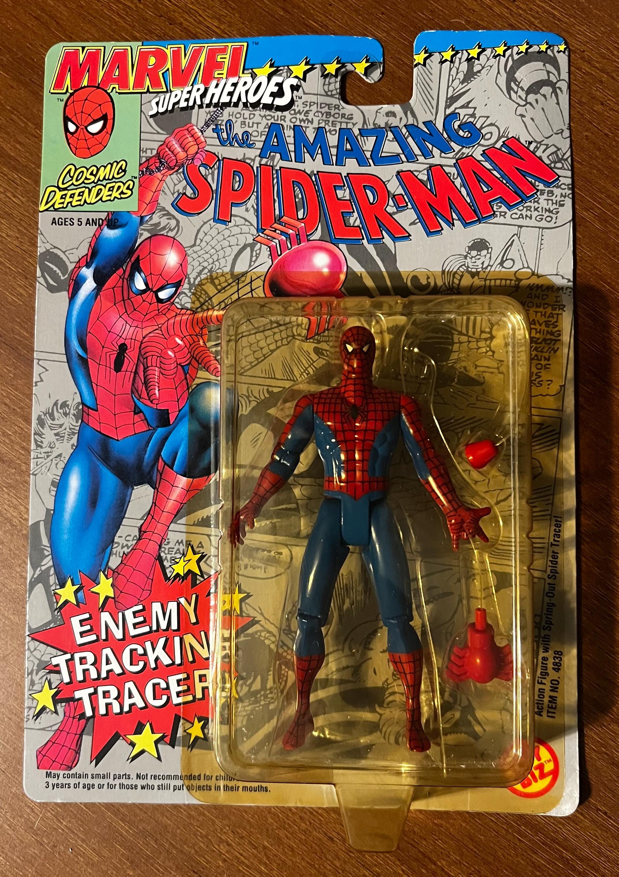 Toybiz: Marvel Super Heroes Spider-man Action Figure W/ Enemy