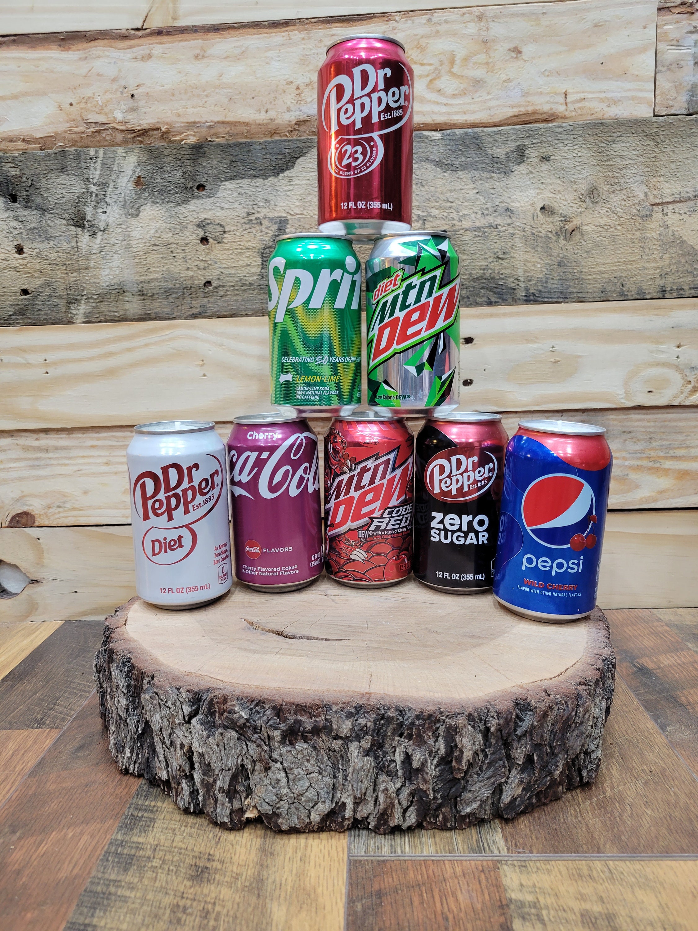 Dr. Pepper, Mountain Dew, Pepsi, Sprite, Coke Candle - Etsy