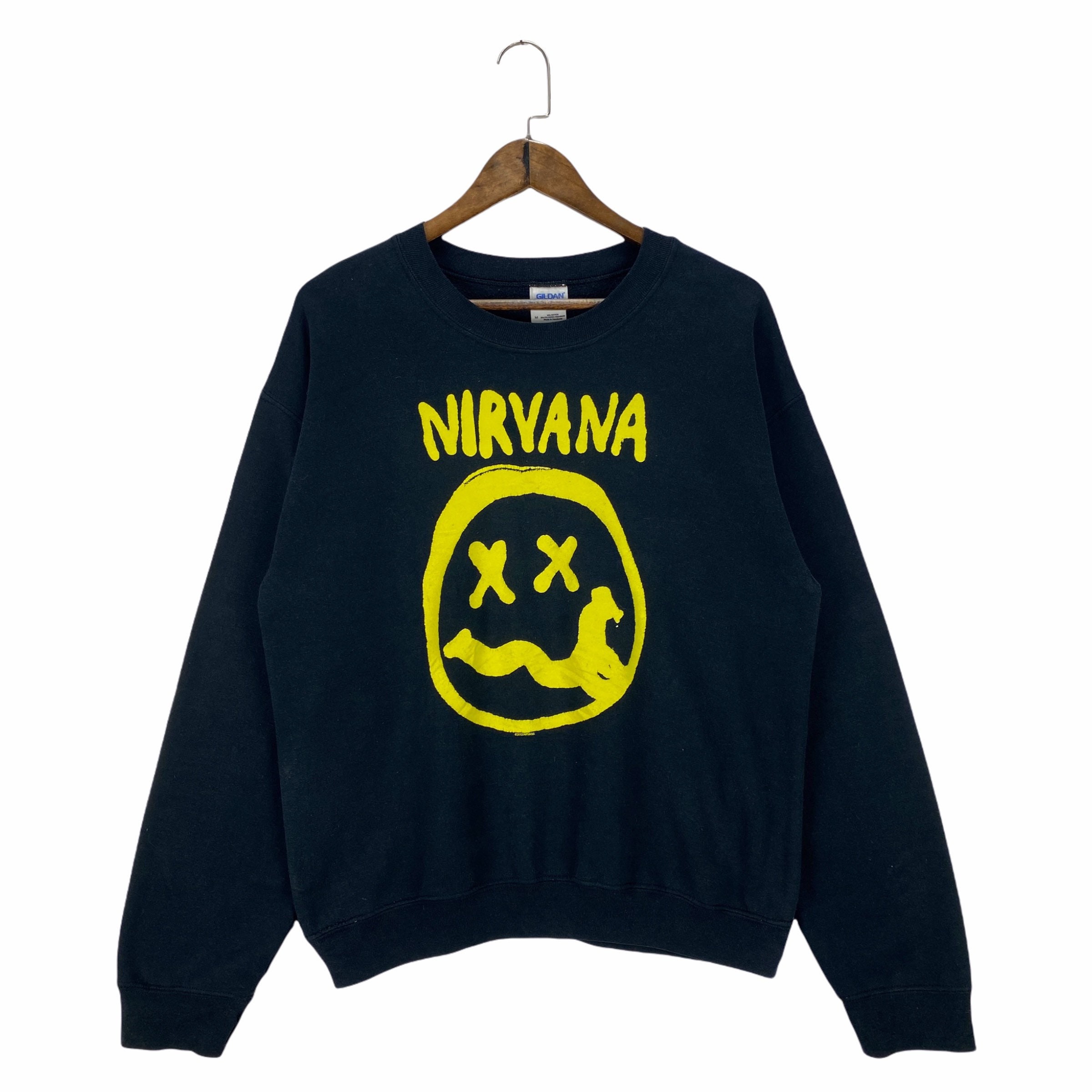 Vintage Nirvana Smile Face 2013 Album Promo Sweatshirt Crewneck
