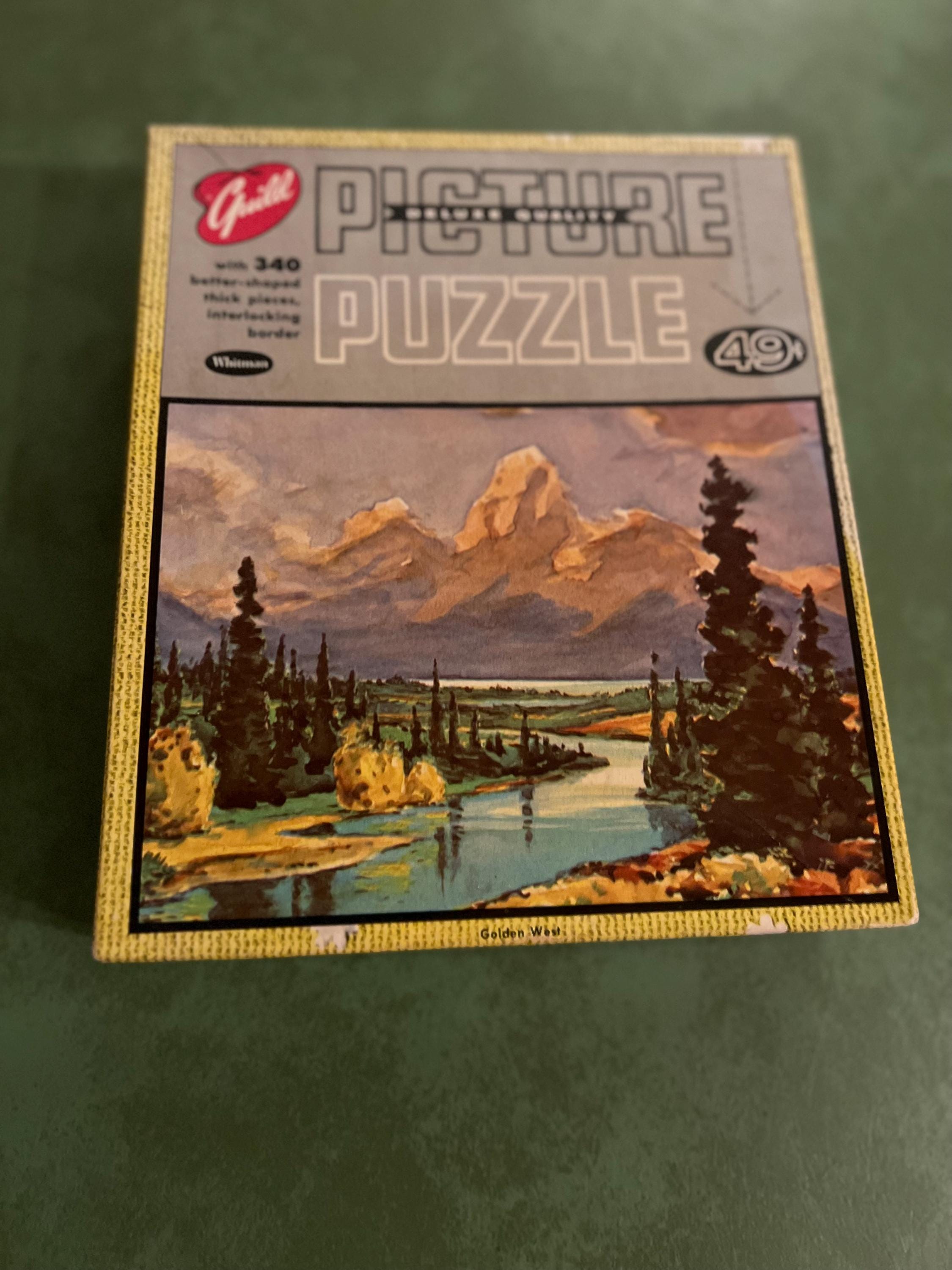 Milton Bradley Vintage Puzzles - Etsy