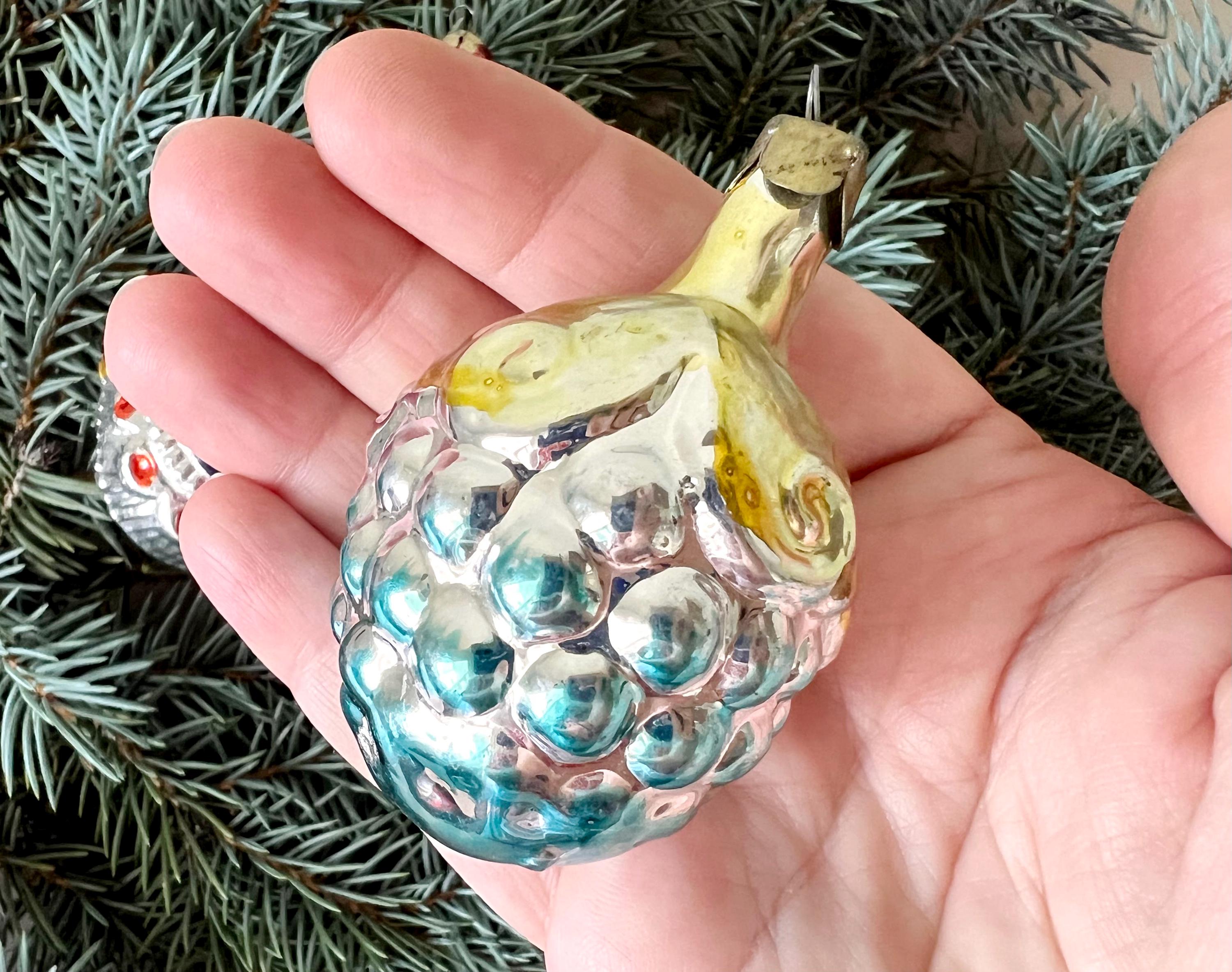 ソビエト ヴィンテージ クリスマス ツリー オーナメント 4 個セット