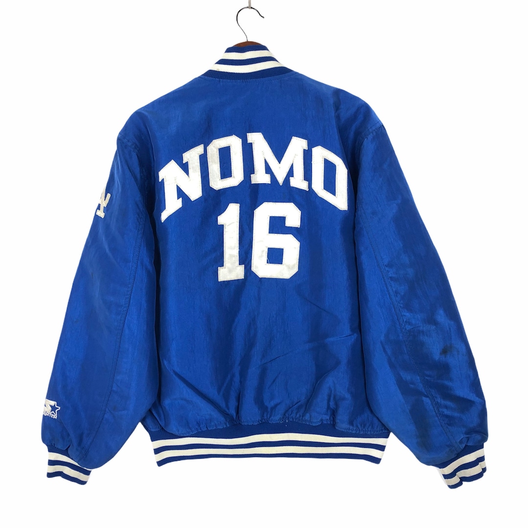 Vintage 90s LA Dodgers Hideo Nomo Baseball Jacket - Size Medium - Etsy
