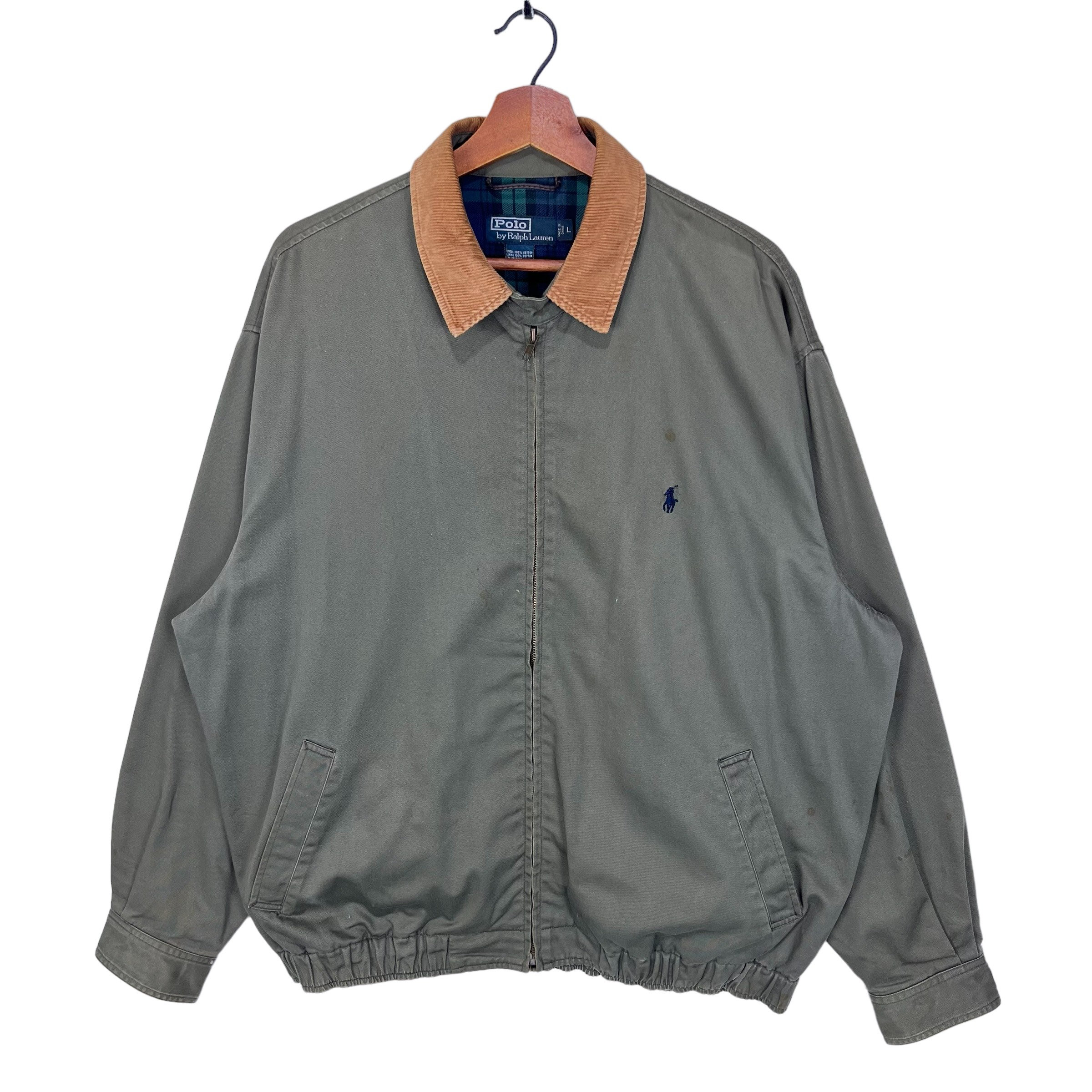 Vintage 90s Polo Ralph Lauren Harrington Jacket Zip up Jacket Size