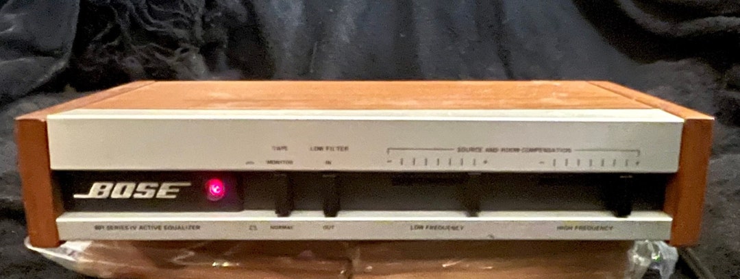 Vintage Bose 901 Series IV Active Equalizer, Pair of Bose 802